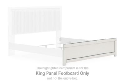 Zuraleus - King Panel Footboard - White