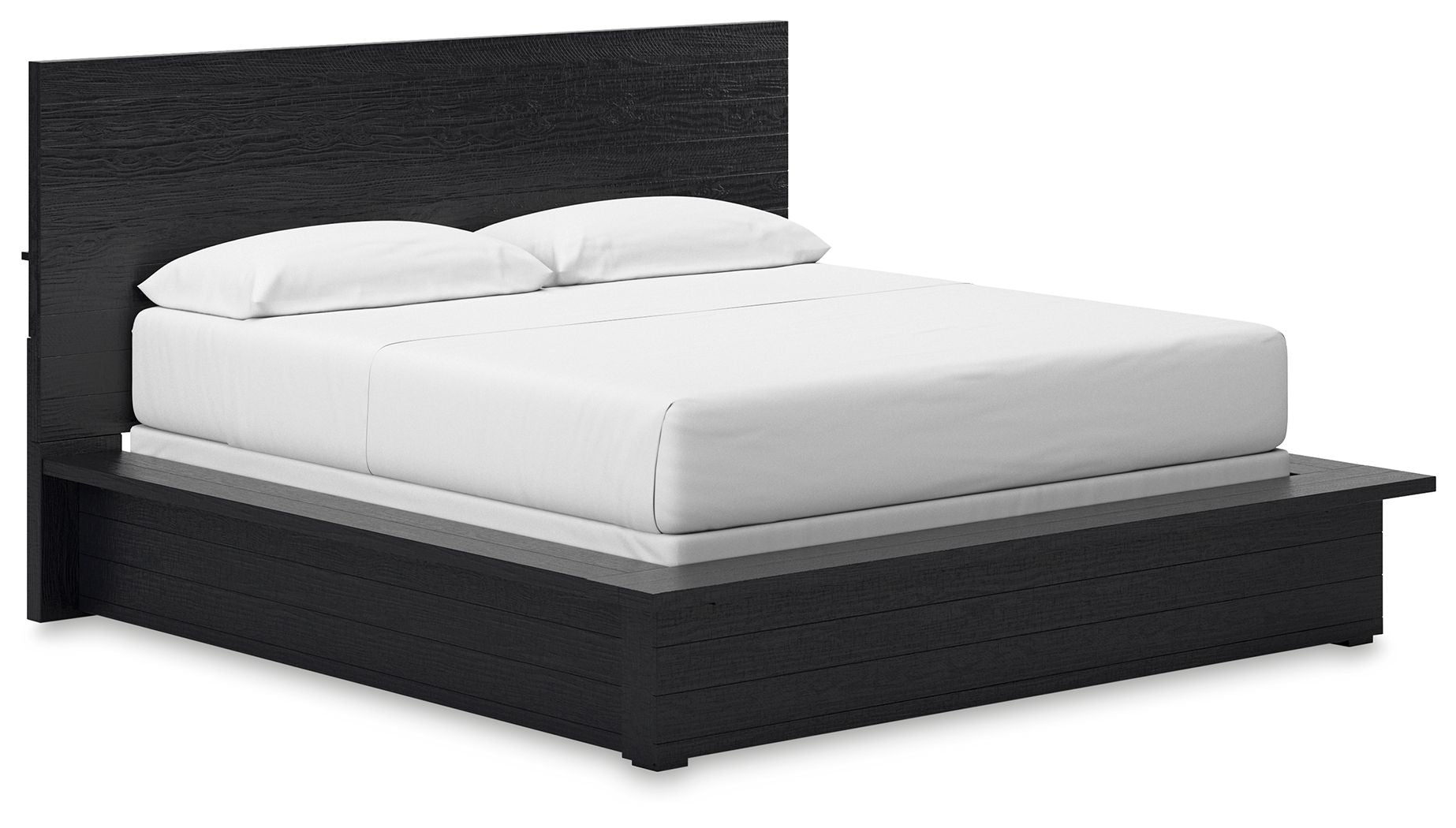 Londer - California King Panel Bed - Black