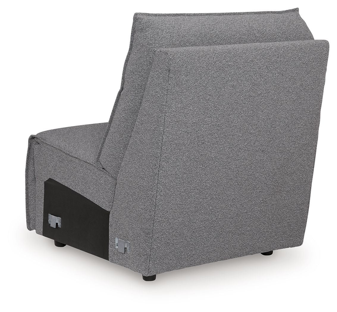 Modmax II - Armless Chair - Salt And Pepper