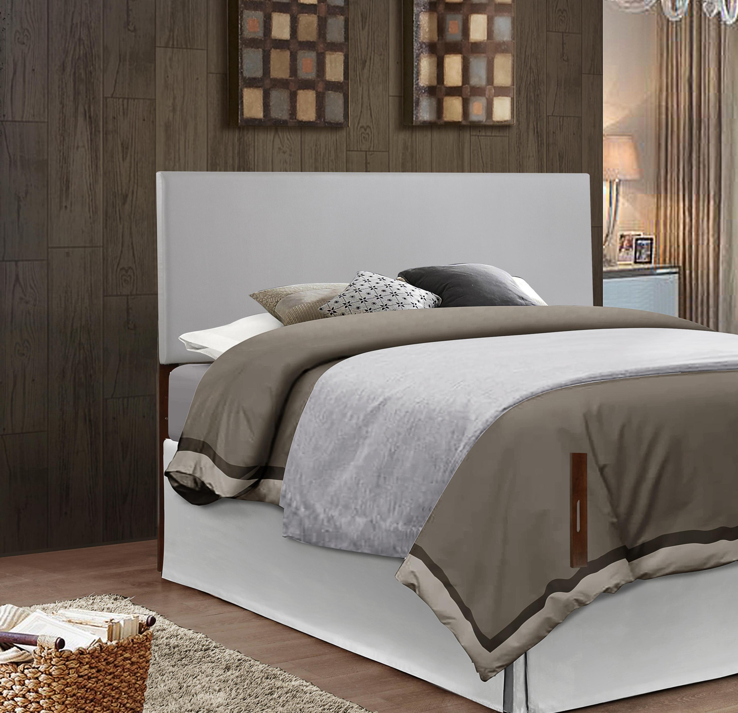 Nova G0114-QHB Queen Headboard - Light Grey Fabric Bedroom Furniture