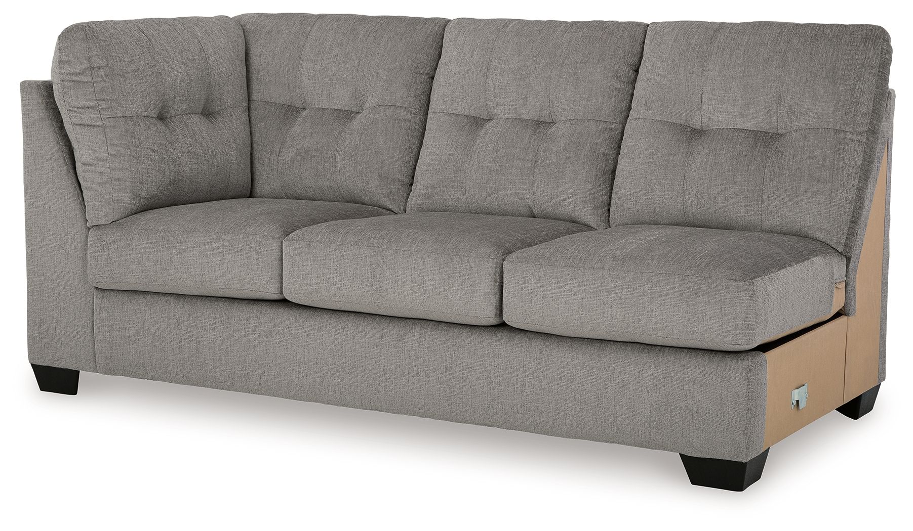 Lanelly - Laf Sofa - Alloy
