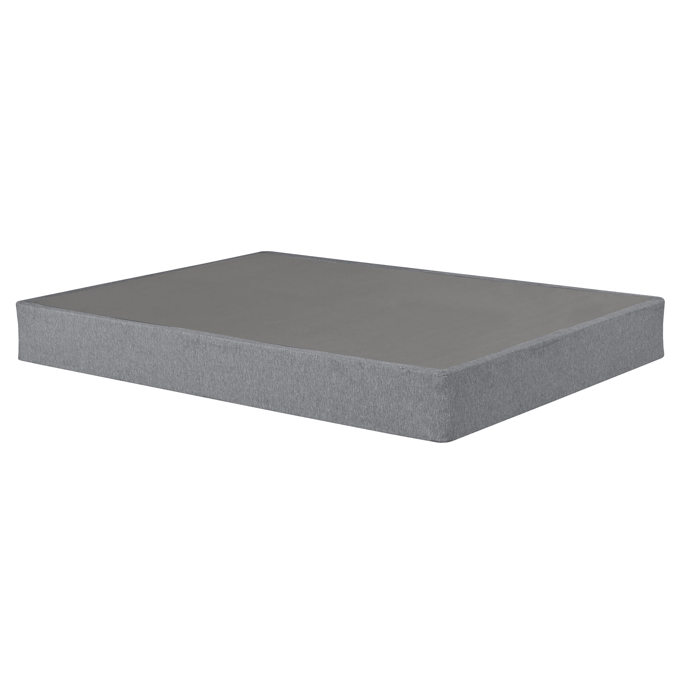 Queen 9in Foldable Metal Bed Base - Mattress Foundation & Box Spring Grey