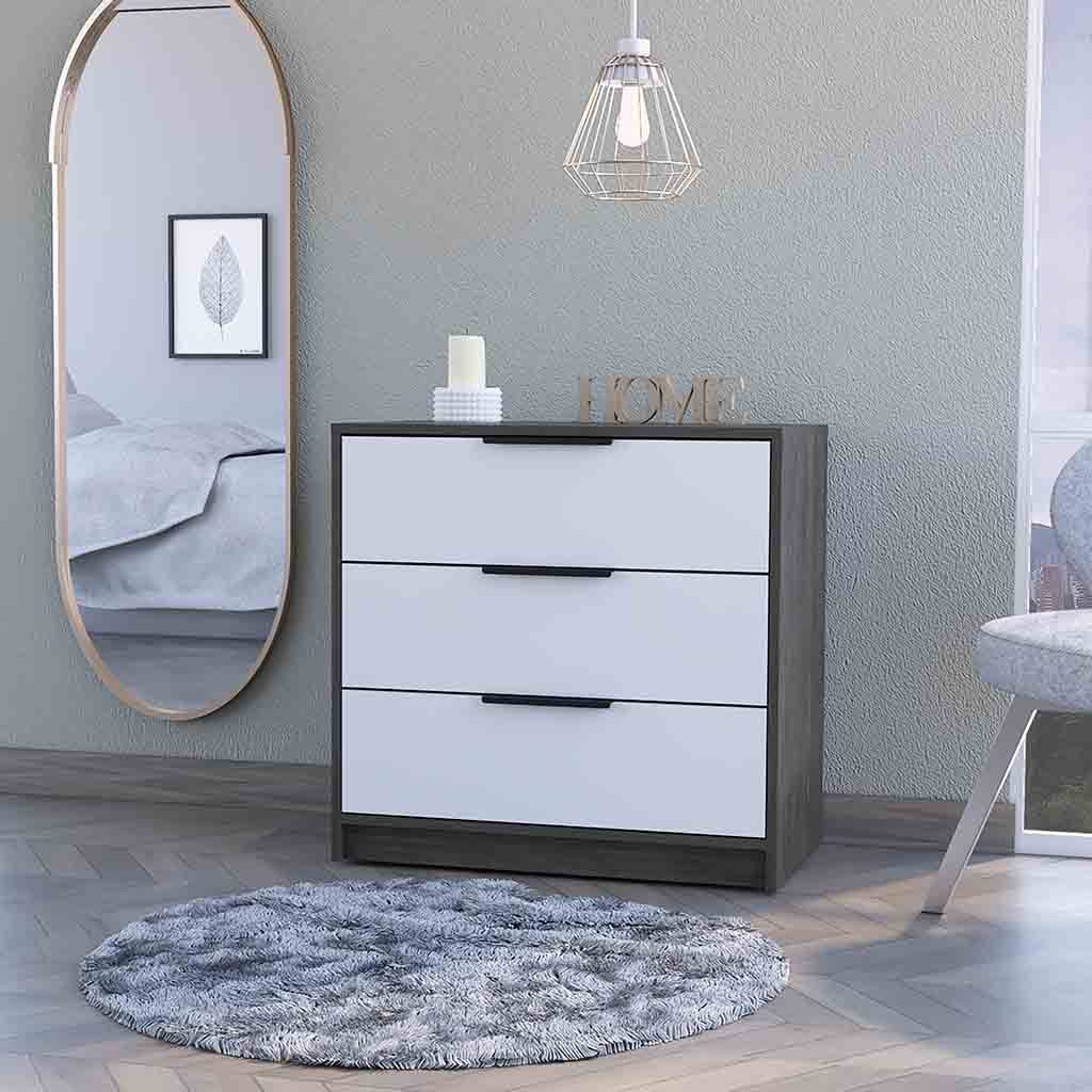 Washington 3-Drawer Dresser: Stylish Bedroom Storage
