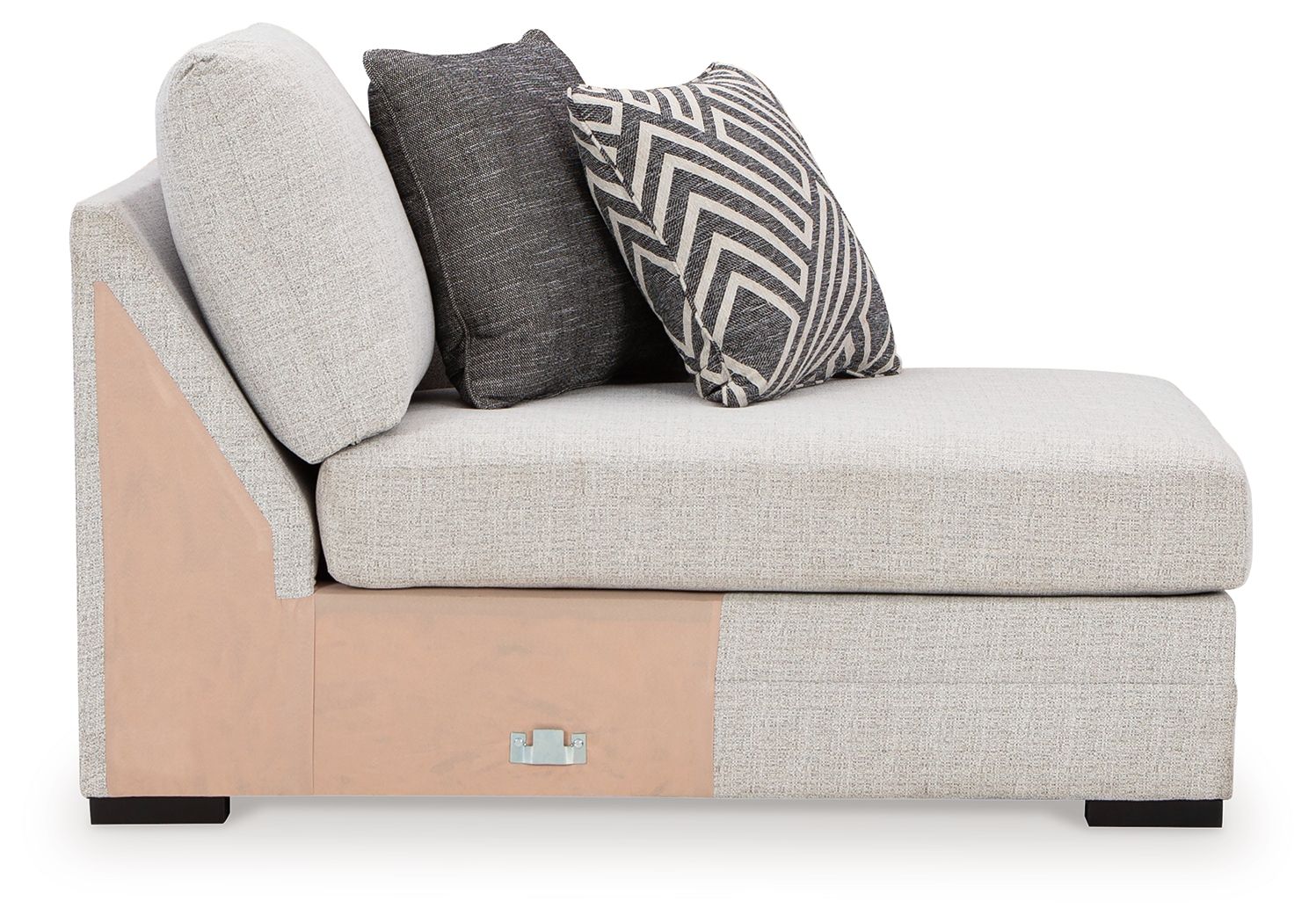 Koralynn - Raf Corner Chaise - Stone