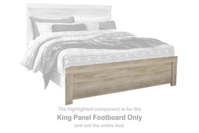 Bellaby - King Panel Footboard - Whitewash