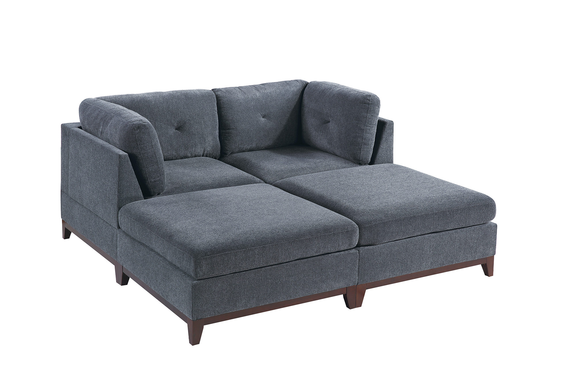 Modular Ash 4PC Set - Versatile & Stylish Furniture