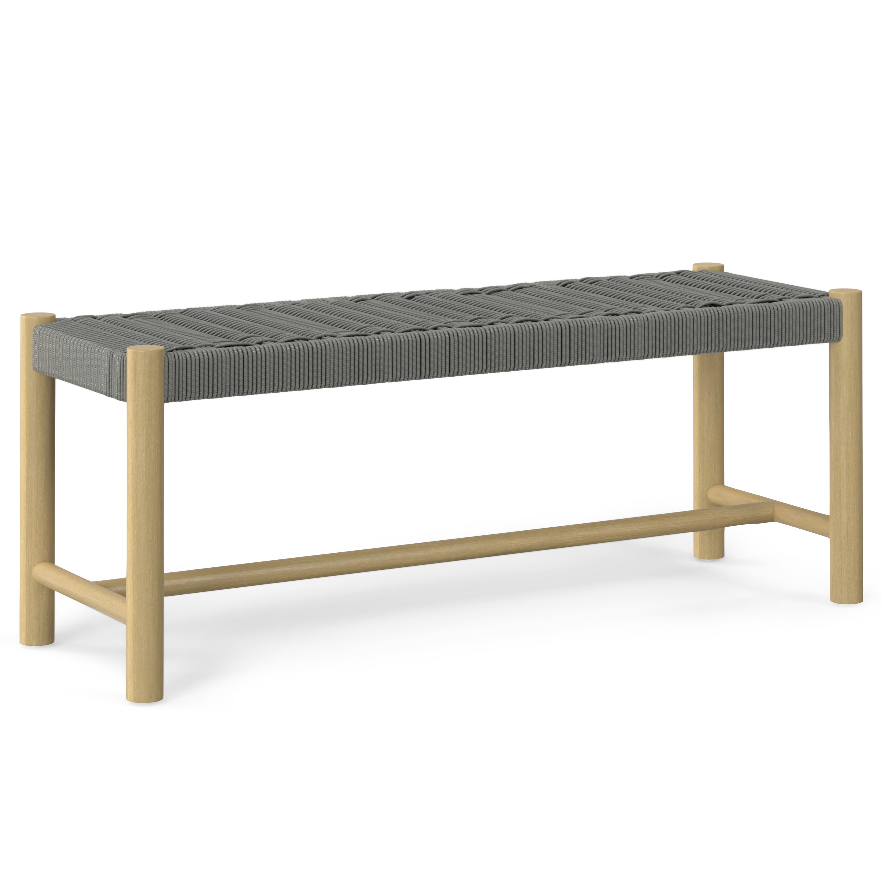 Dahlia Grey Indoor Outdoor Bench - Versatile Seating