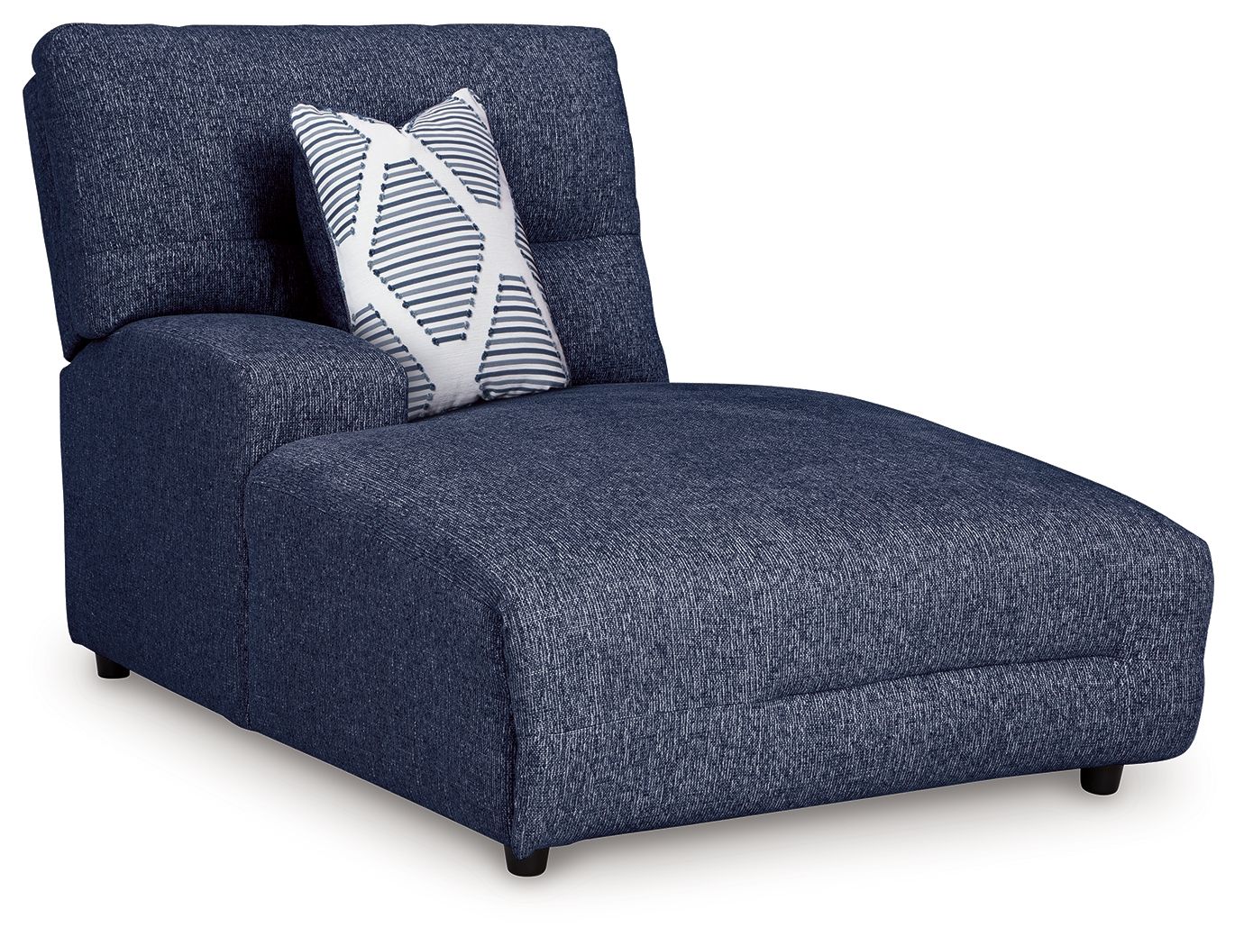 Acklen Place - Laf Power Reclining Back Chaise - Navy