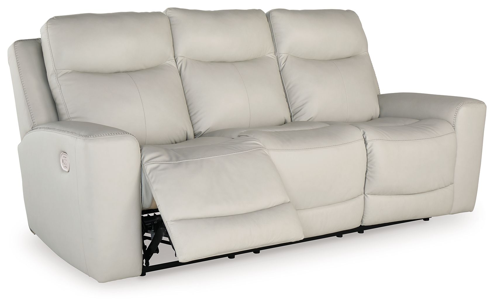 Mindanao Coconut 3-Piece Power Reclining Living Room Set: Sofa, Loveseat with Console, Recliner