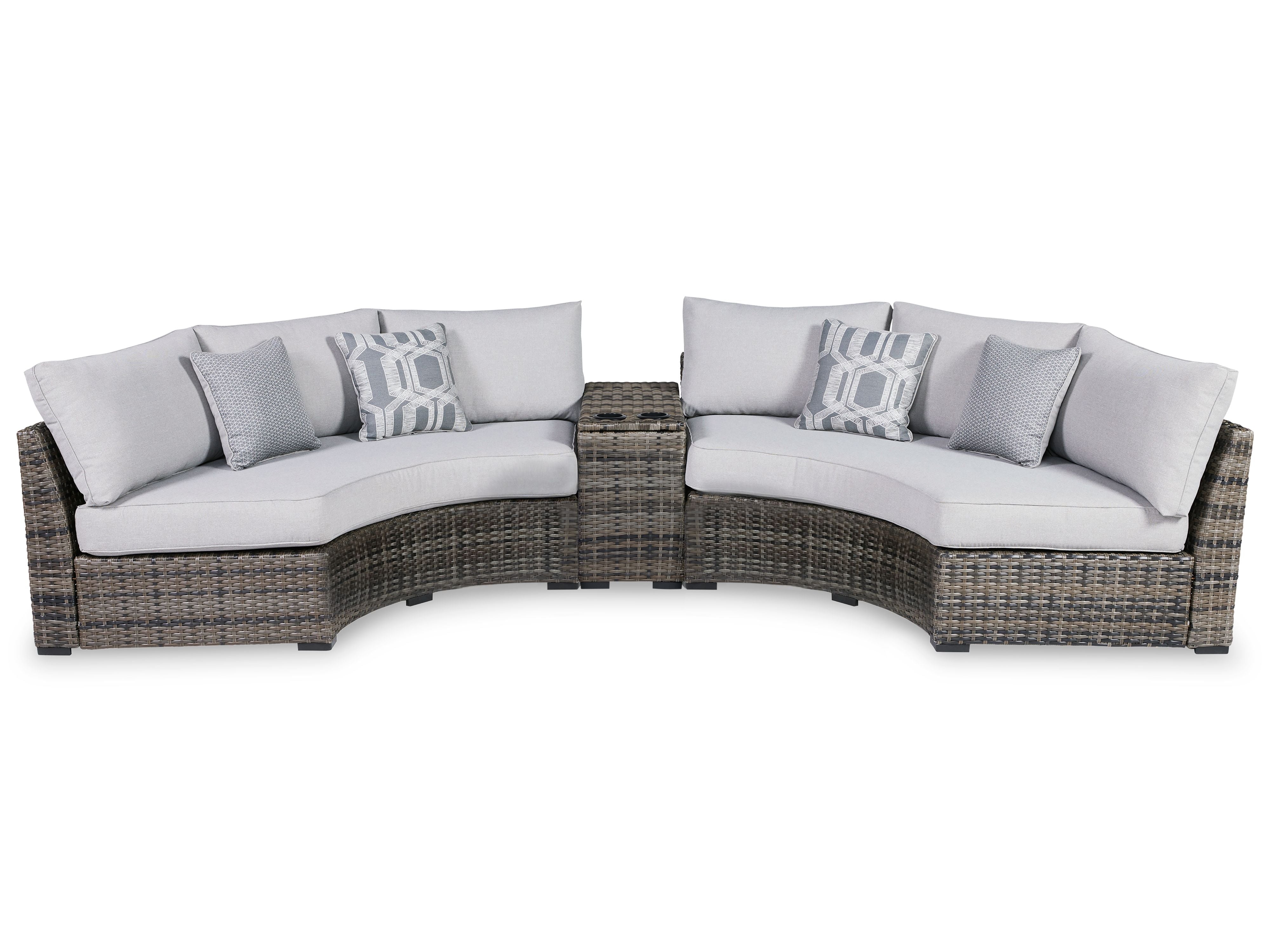 Harbor Court - Outdoor Sectional-Signature Design by Ashley®-American Furniture Outlet