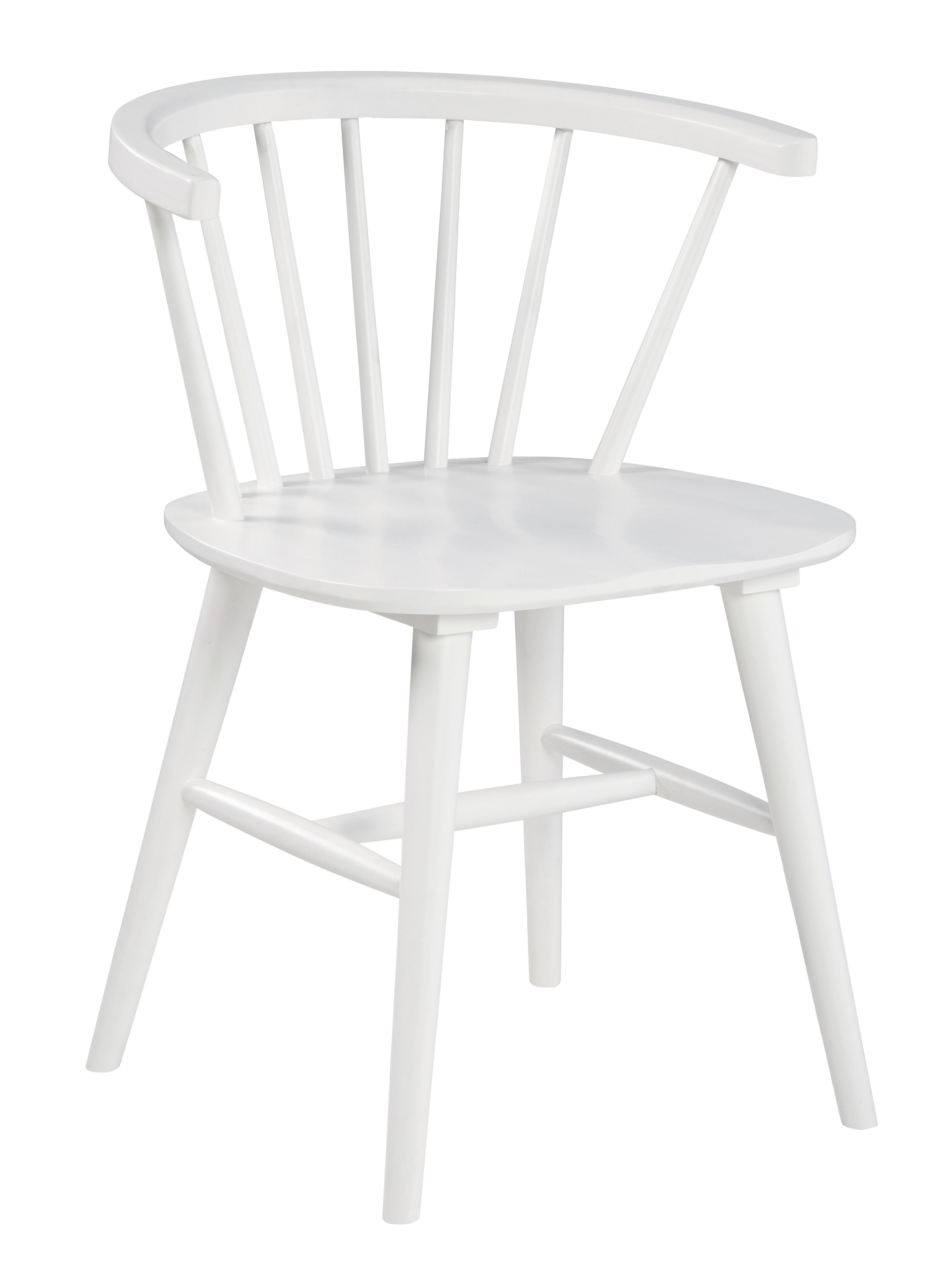 Grannen White Dining Room Side Chair (Set of 2) - Modern Farmhouse
