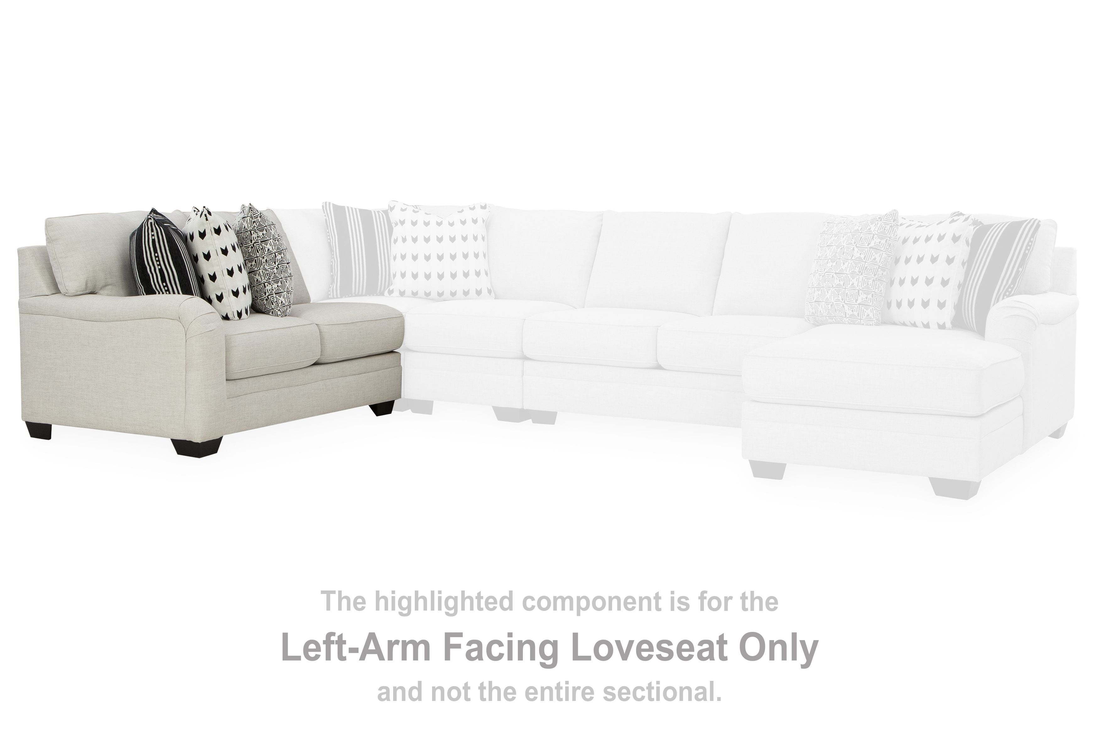 Huntsworth - Laf Loveseat - Dove Gray