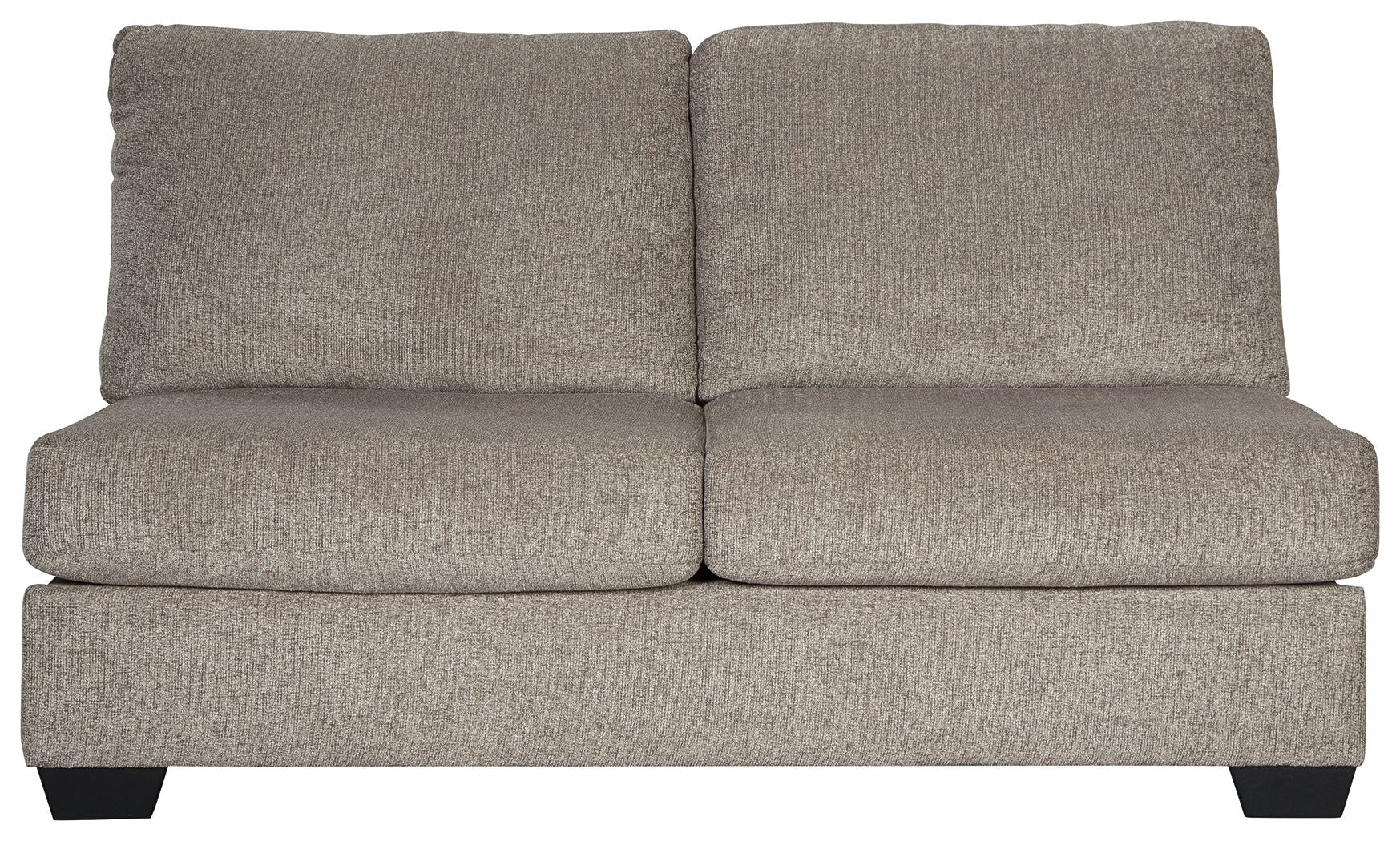 Ballinasloe - Armless Loveseat - Platinum