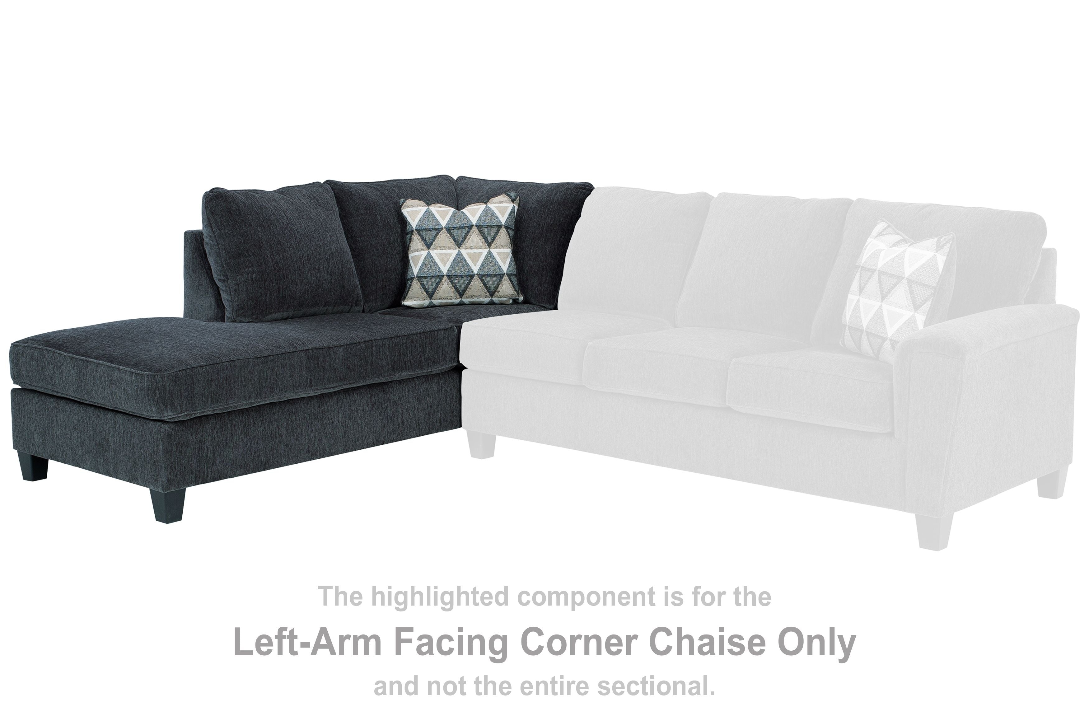 Abinger - LAF Corner Chaise - Smoke