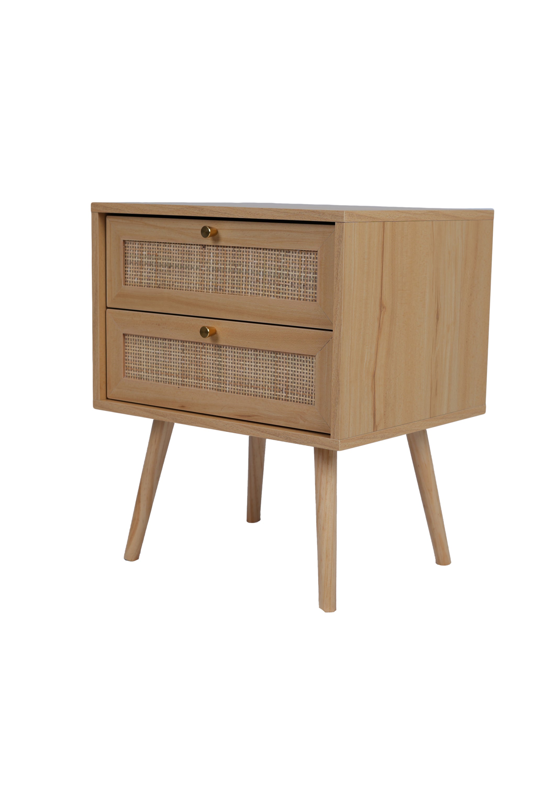 Modern Nightstand Bedside Table - Elegant Bedroom Furniture & Storage