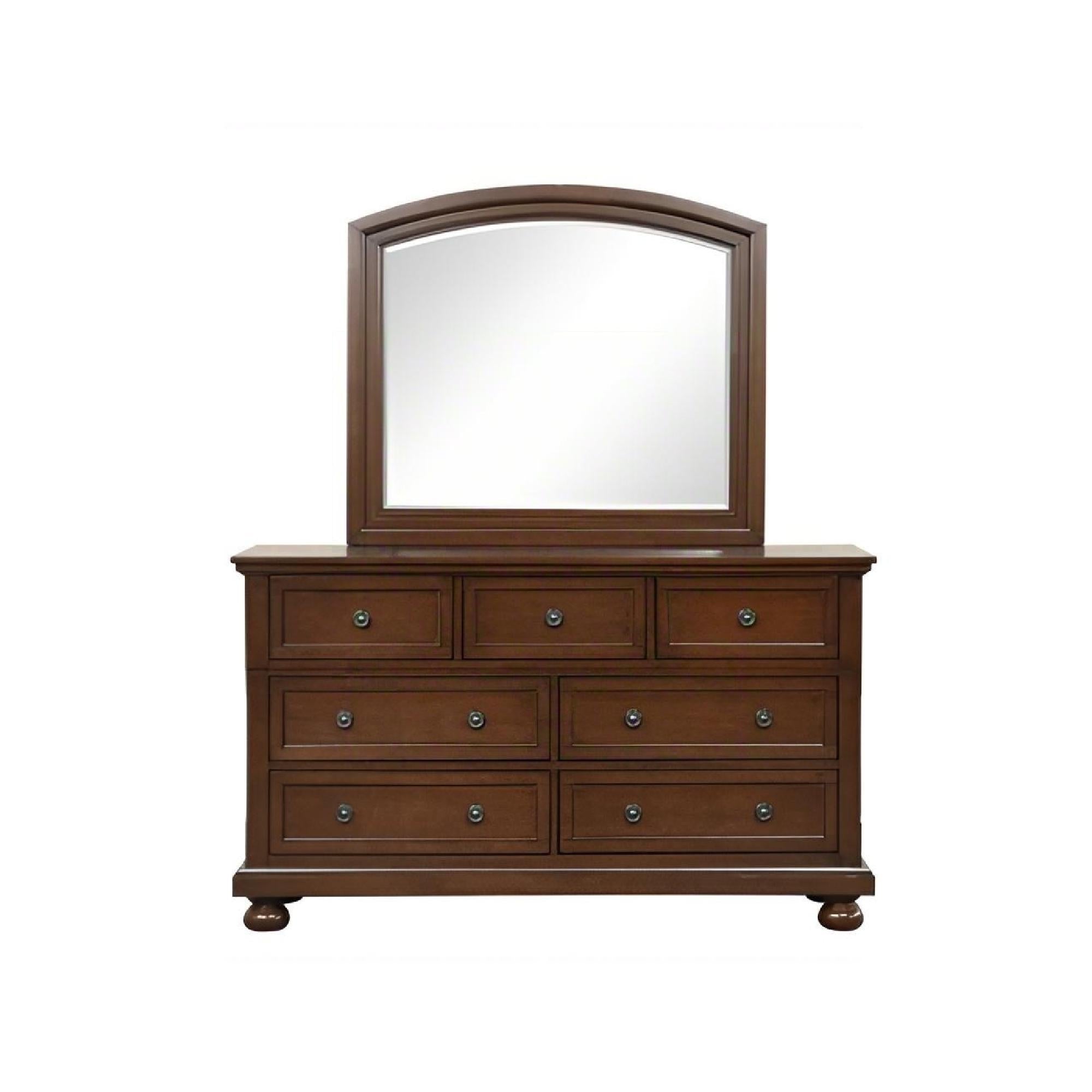 Meade G8910-D 60-Inch Dark Cherry Dresser with Full-Extension