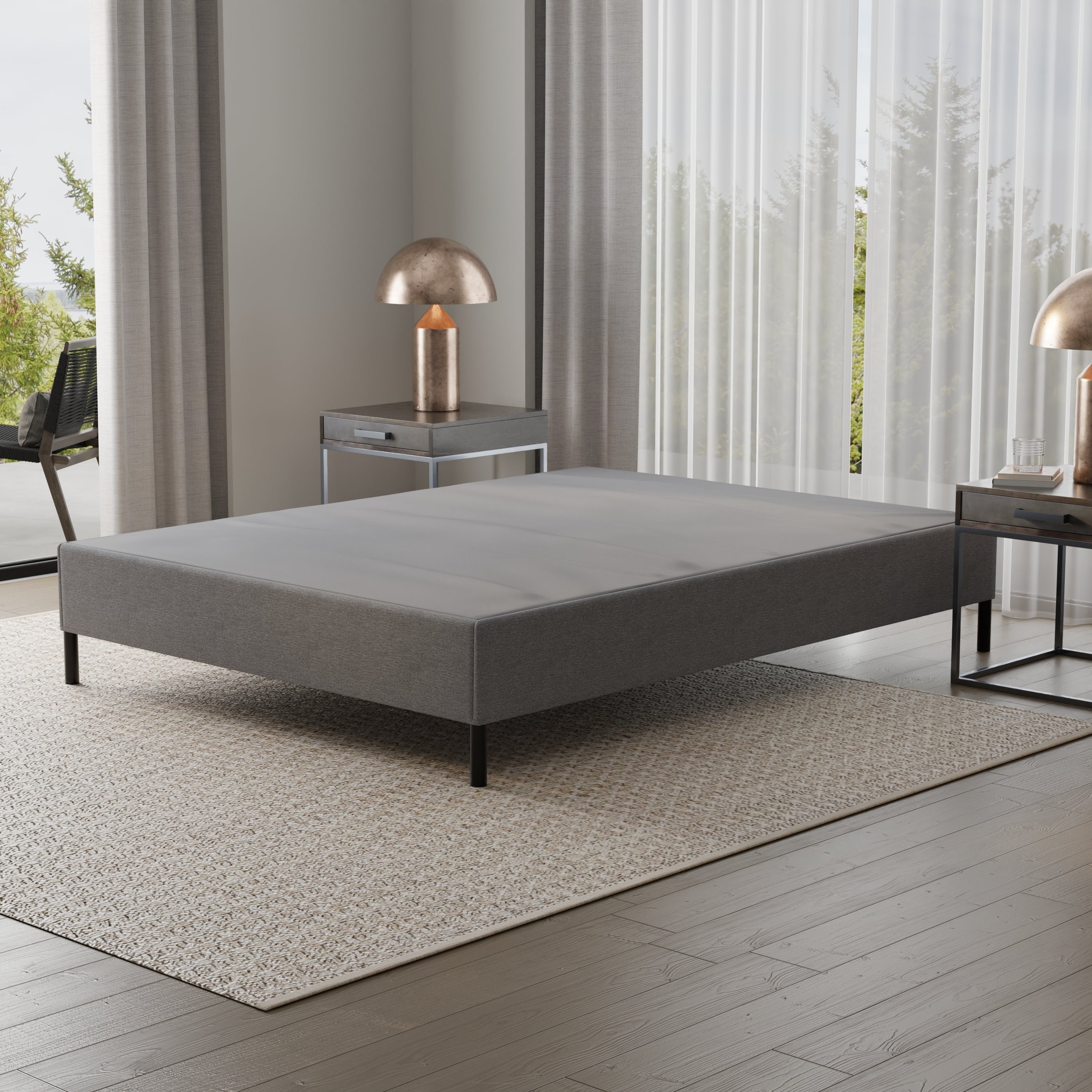 Queen Knock Down Mattress Foundation | Easy Assembly Bed Base