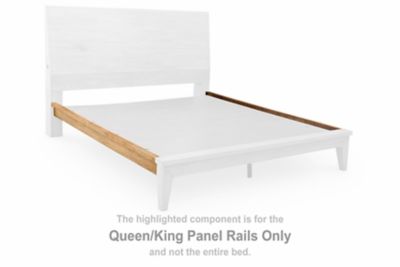 Sherbana - Queen/King Panel Rails - Light Brown