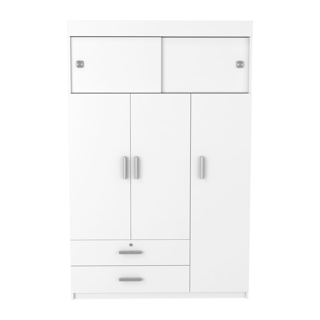 Chaplin White Bedroom Armoire - Stylish Storage
