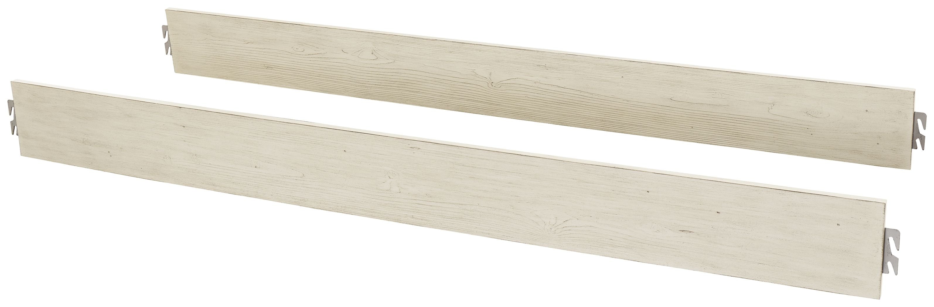 Arlendyne - Queen / King Panel Rails - Antique White
