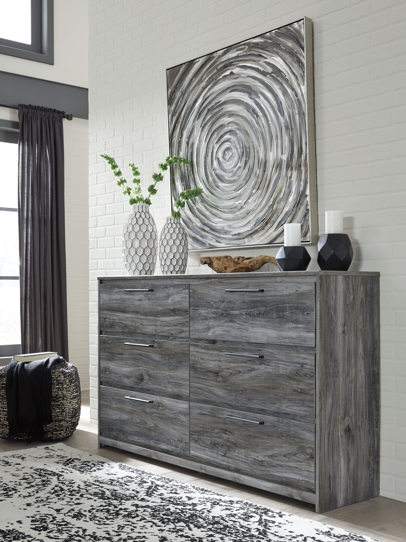Baystorm - Panel Bedroom Set - Gray