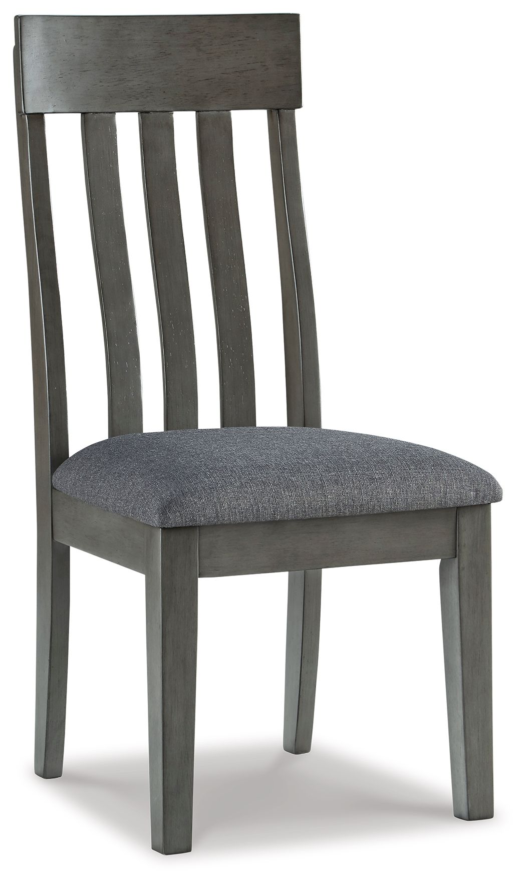 Hallanden Black & Gray Two-Tone Upholstered Dining Side Chair (Set of 2)