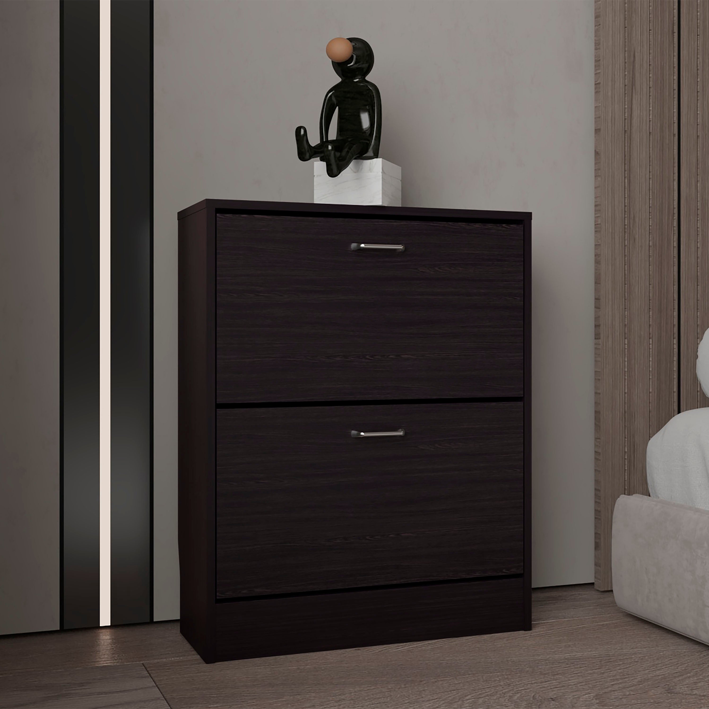 Inola Shoe Rack Cabinet with Adjustable Shelves