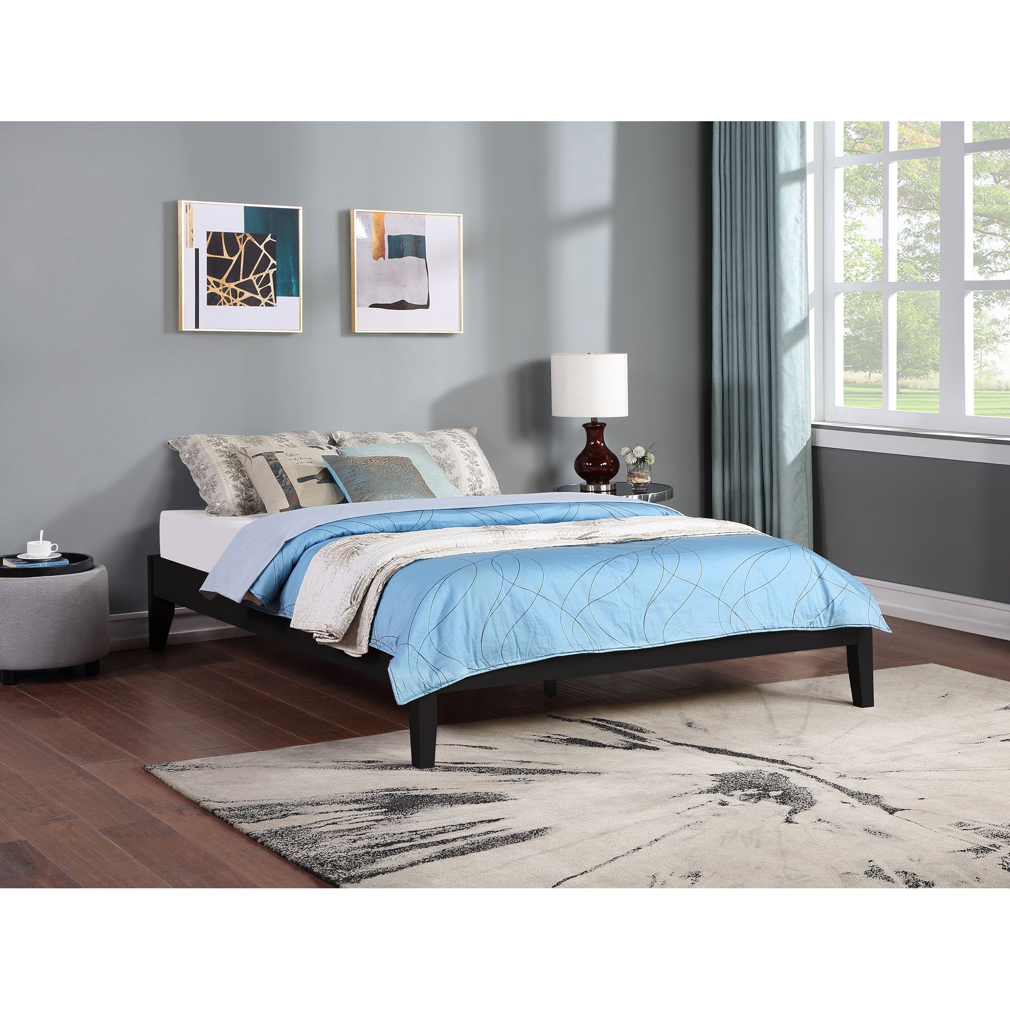 Ridgeview Dark Cocoa Queen Storage Panel Bed - Storage & Style