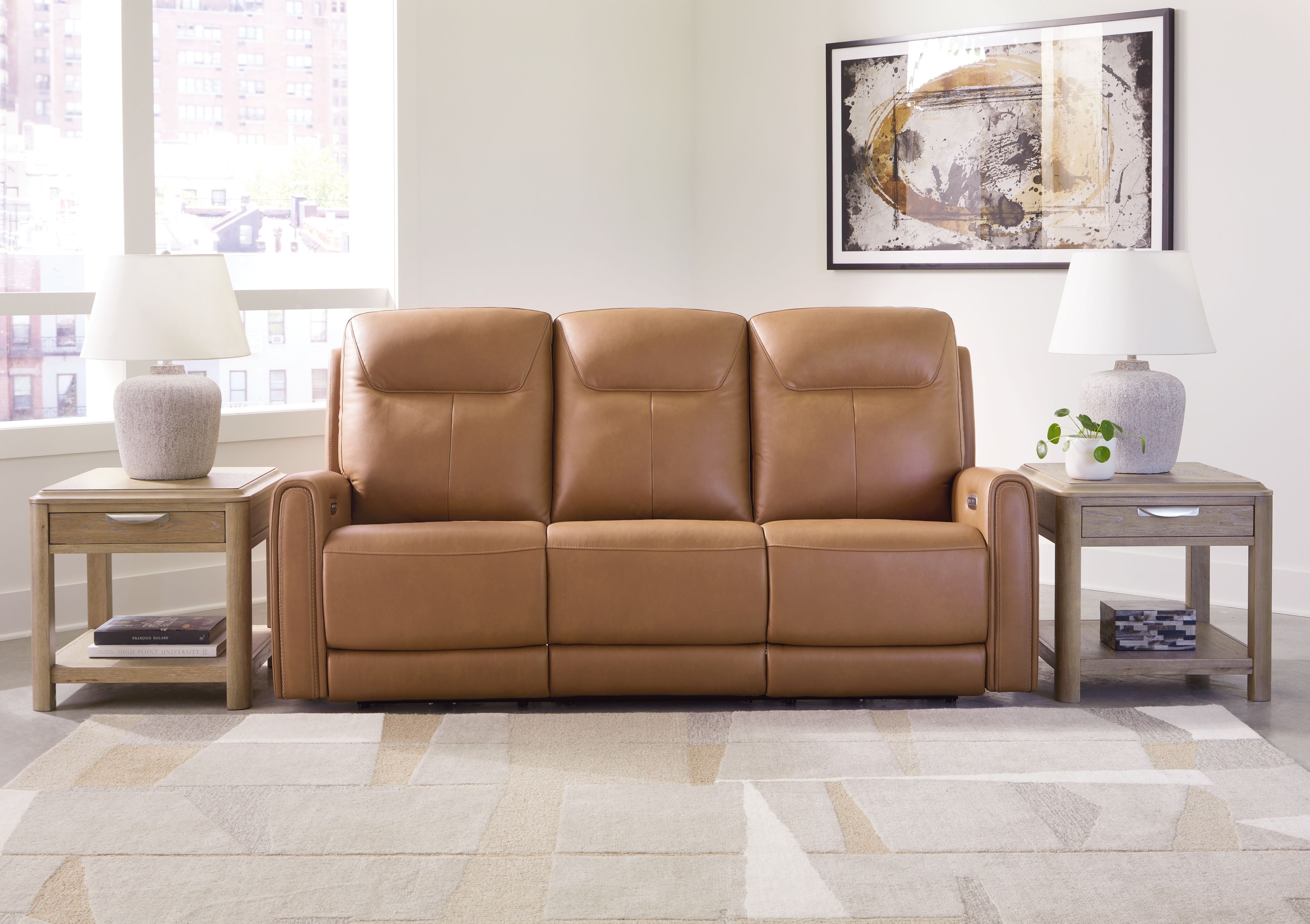 Tryanny - Butterscotch - Power Reclining Sofa