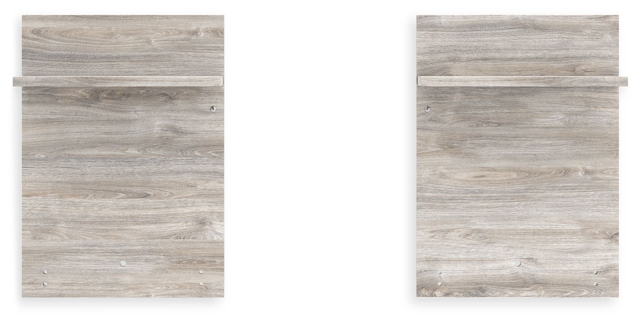 Vessalli - Headboard Extension (Set of 2) - Gray