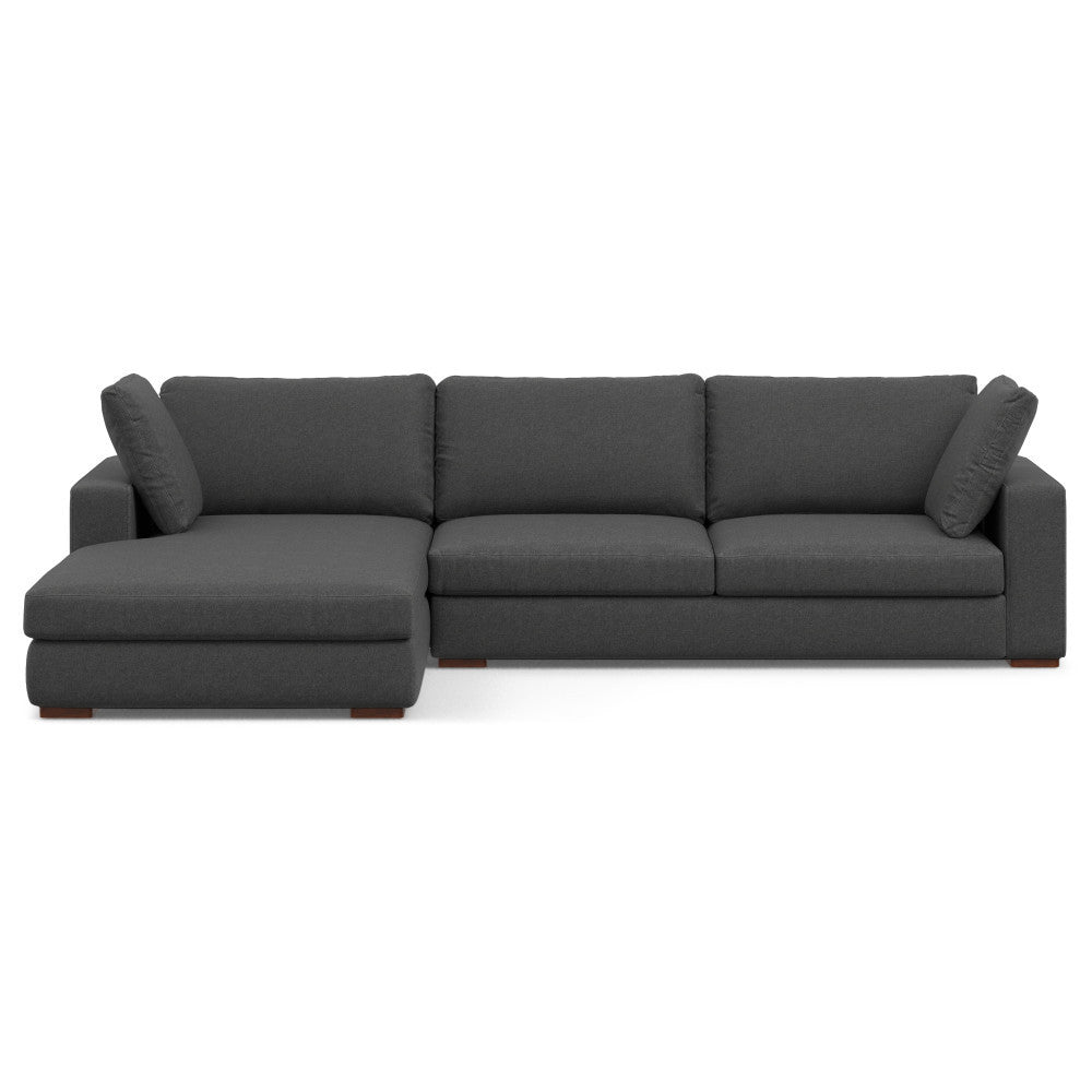 Charlie Left Sectional Sofa: Deep Seating for Ultimate Comfort