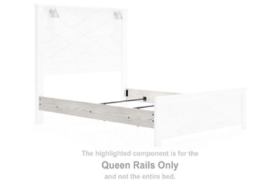 Gerridan - Queen Rails - White