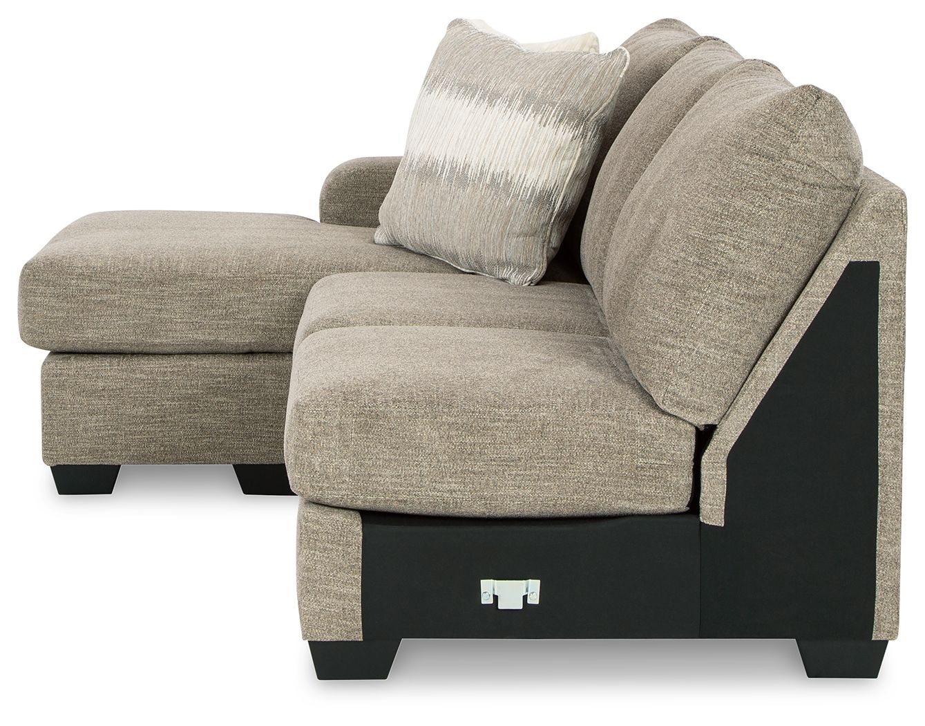 Creswell - LAF Sofa Chaise - Stone