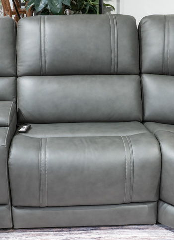 5Z - Pittson - Anchor - Power Armless Recliner With Adjustable Headrest