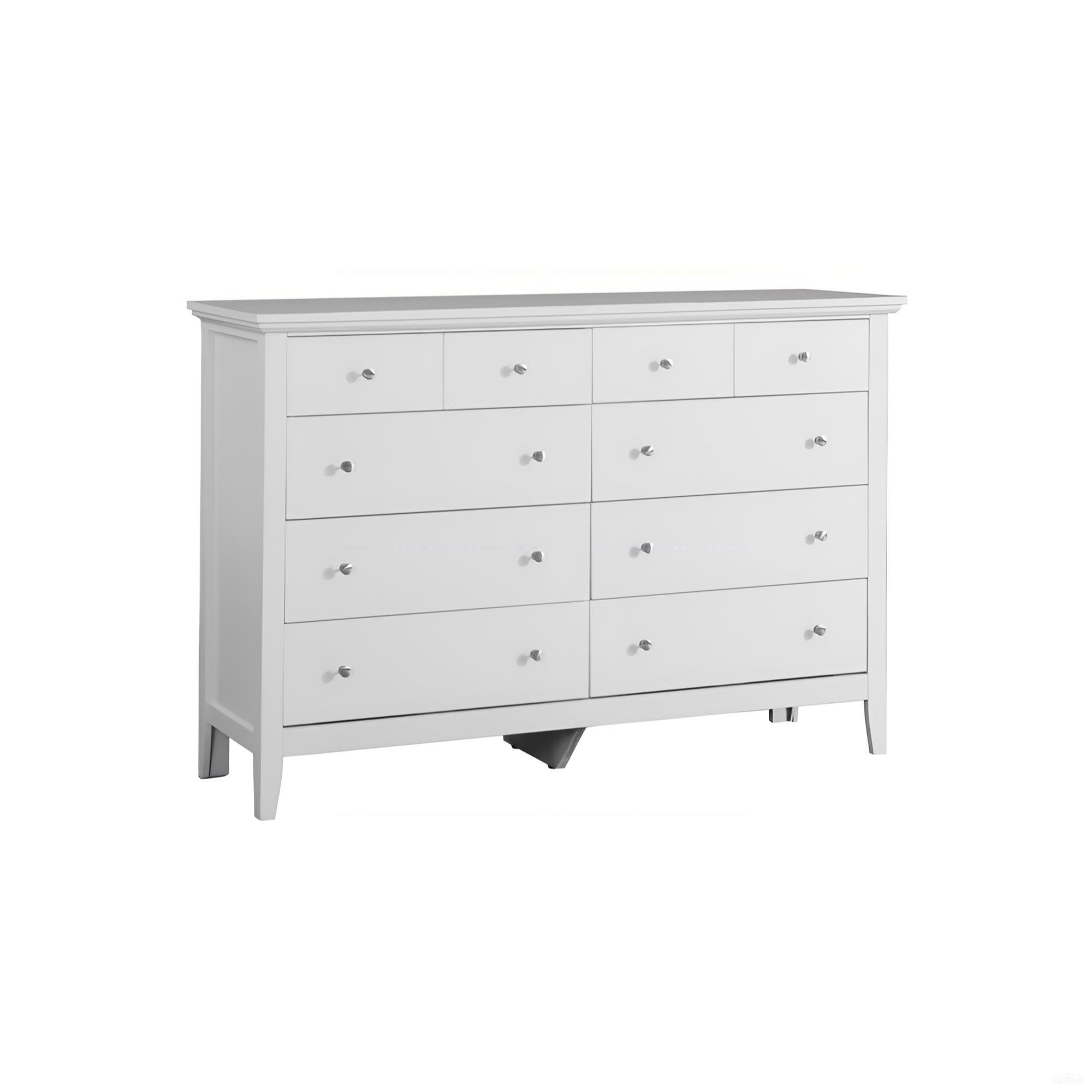 Hammond G5490-D Contemporary White Wood Dresser