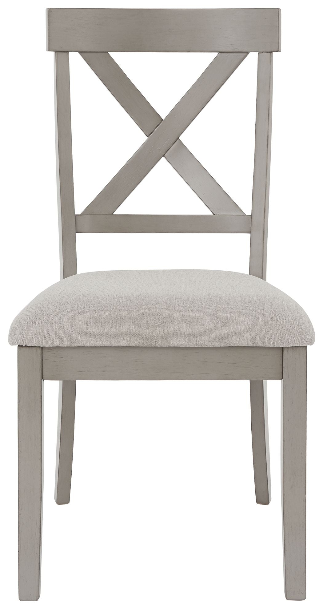 Parellen Gray Upholstered Dining Side Chair (Set of 2) - Padded