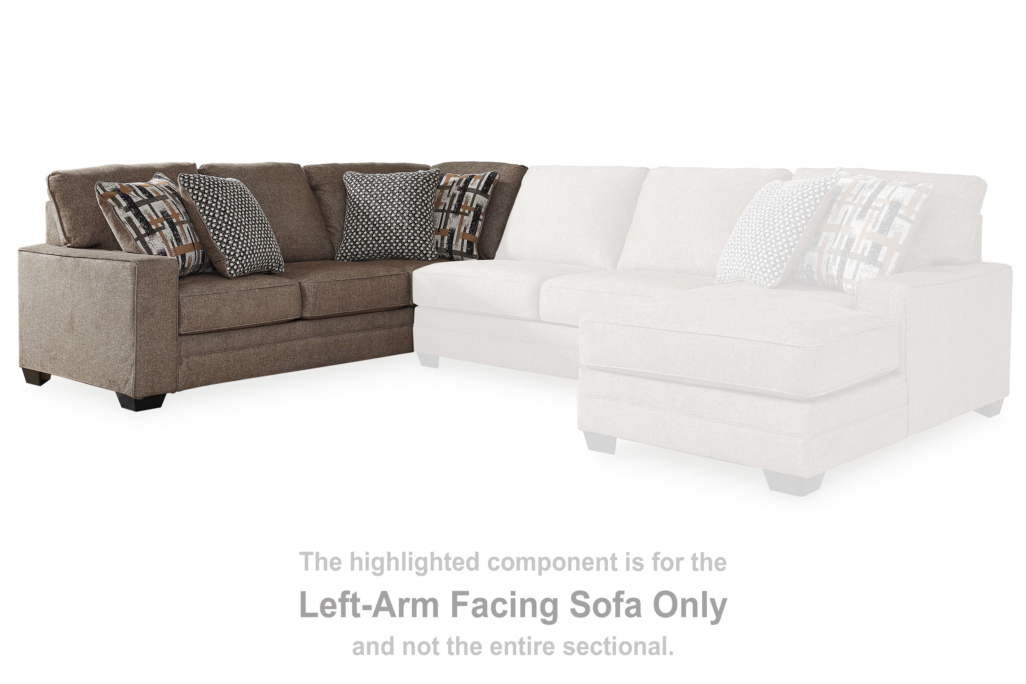 Cannonbrook - Laf Sofa - Nutmeg