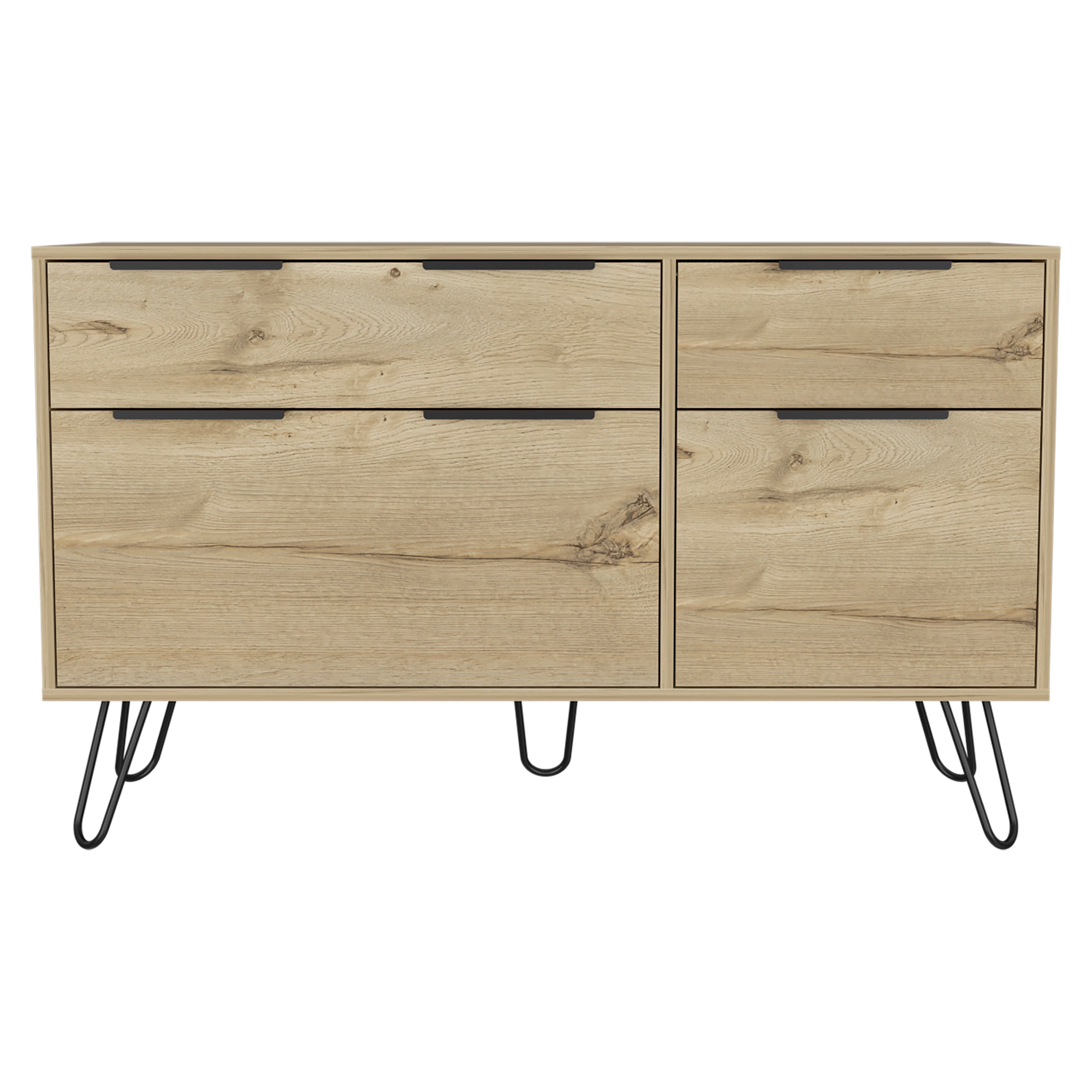 Skyoner Double Dresser - Light Oak Bedroom Furniture