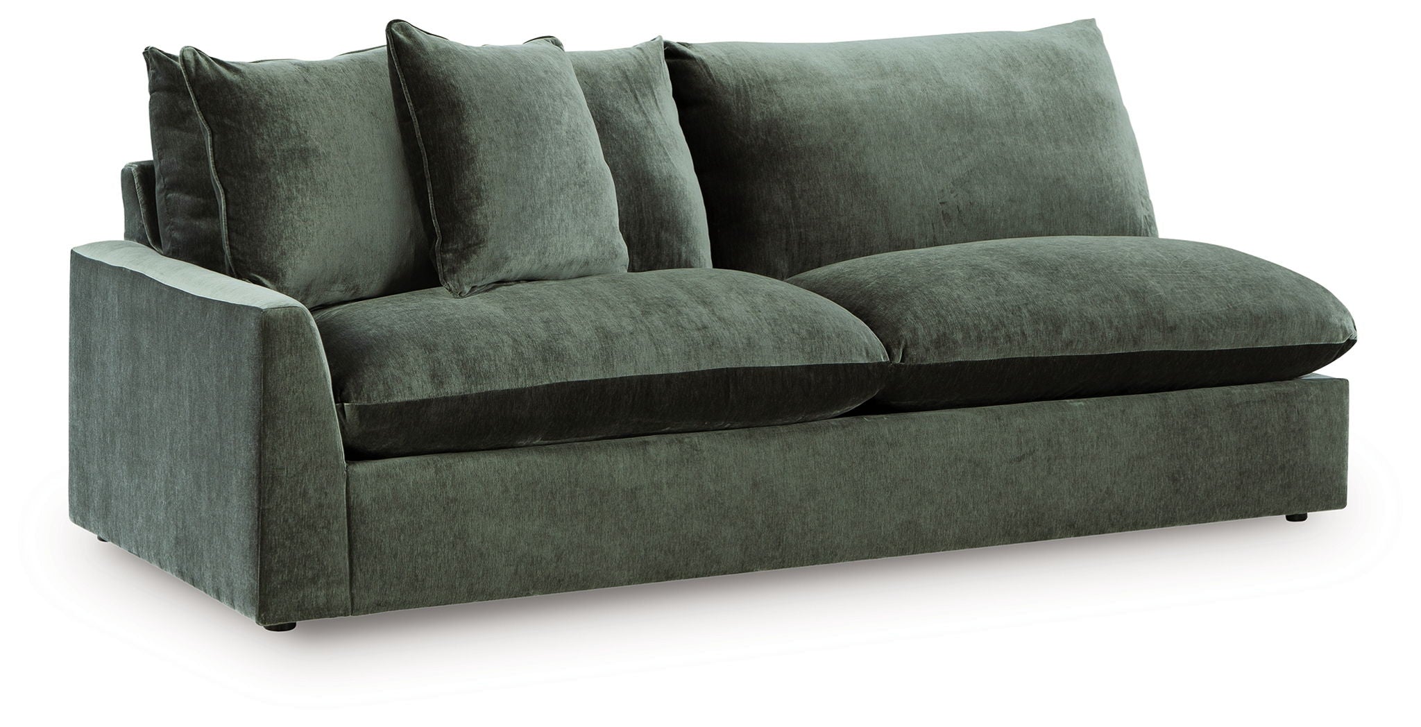 Carriage View - LAF Sofa - Jade