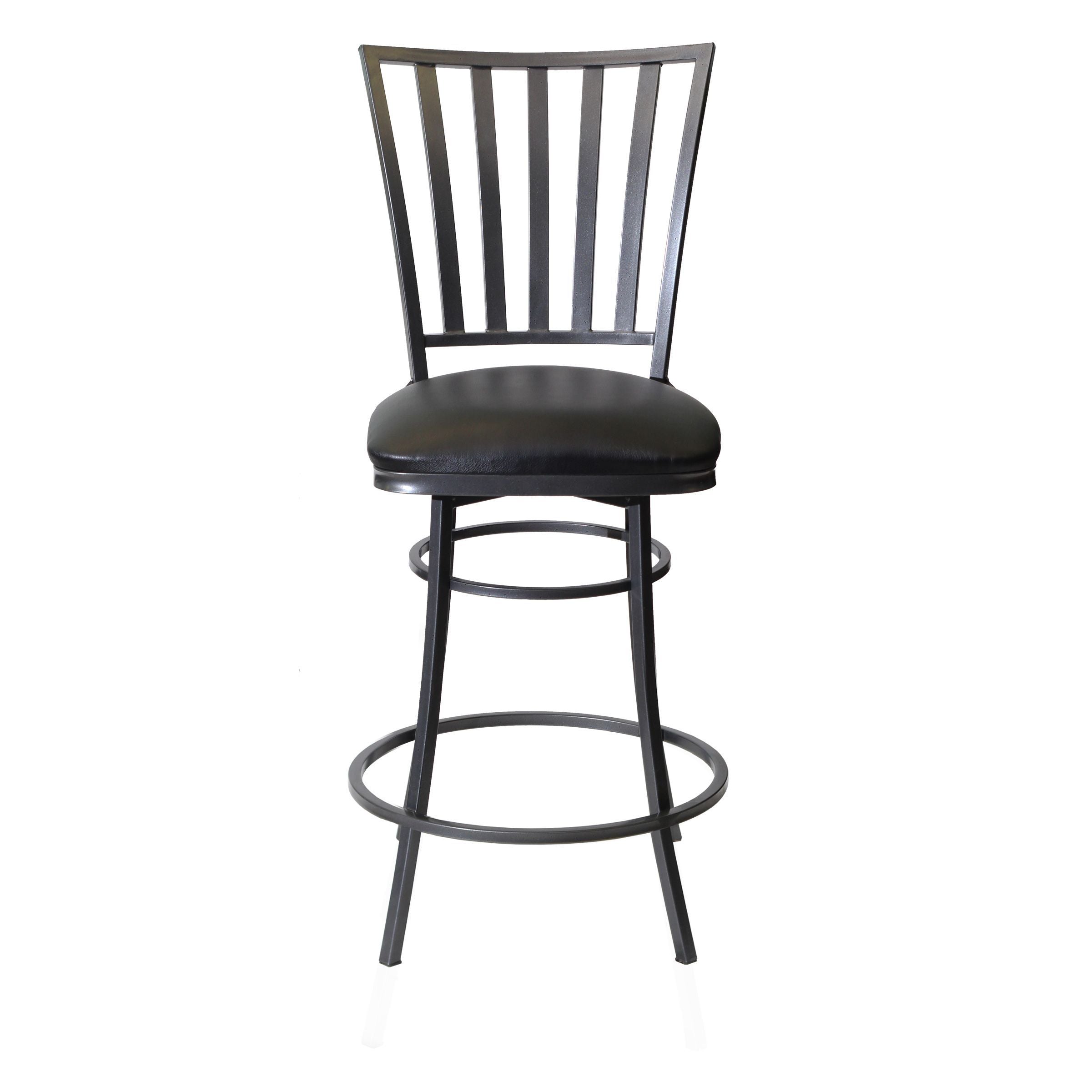 Stellan Swivel Counter Stool - Black Kitchen & Bar Seat