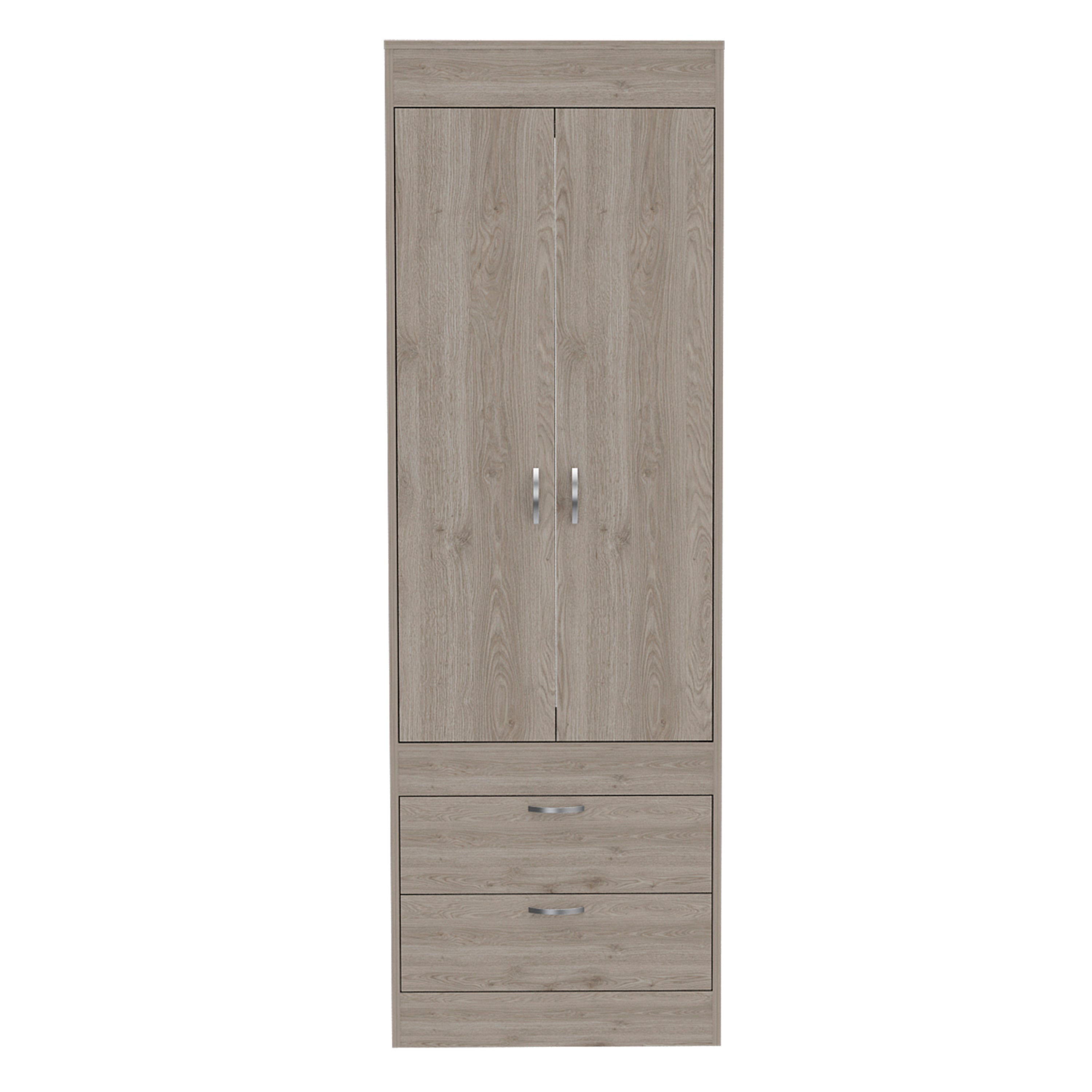Light Gray Tarento Bedroom Armoire