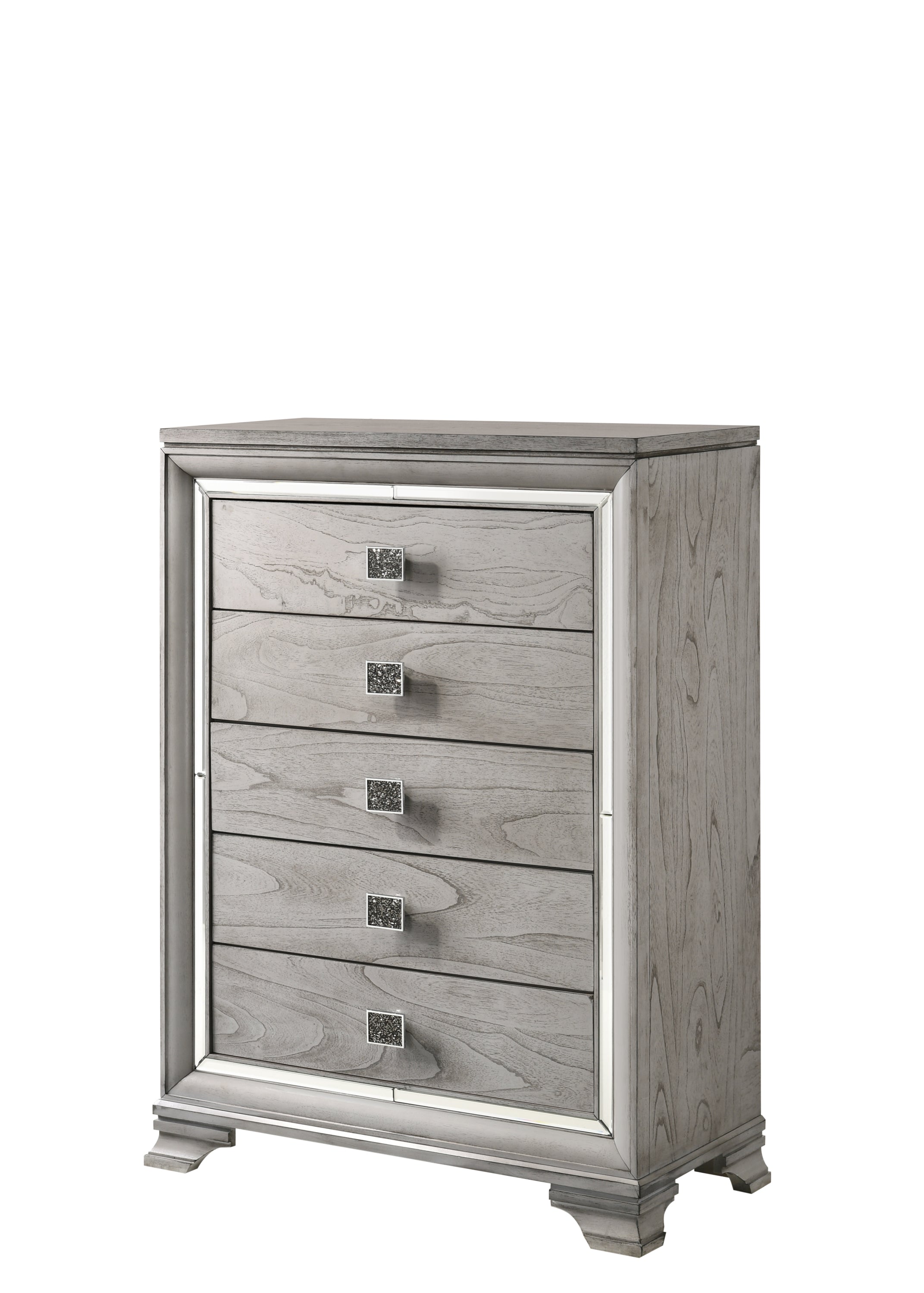 Vail Gray Chest - Modern & Spacious Bedroom Dresser