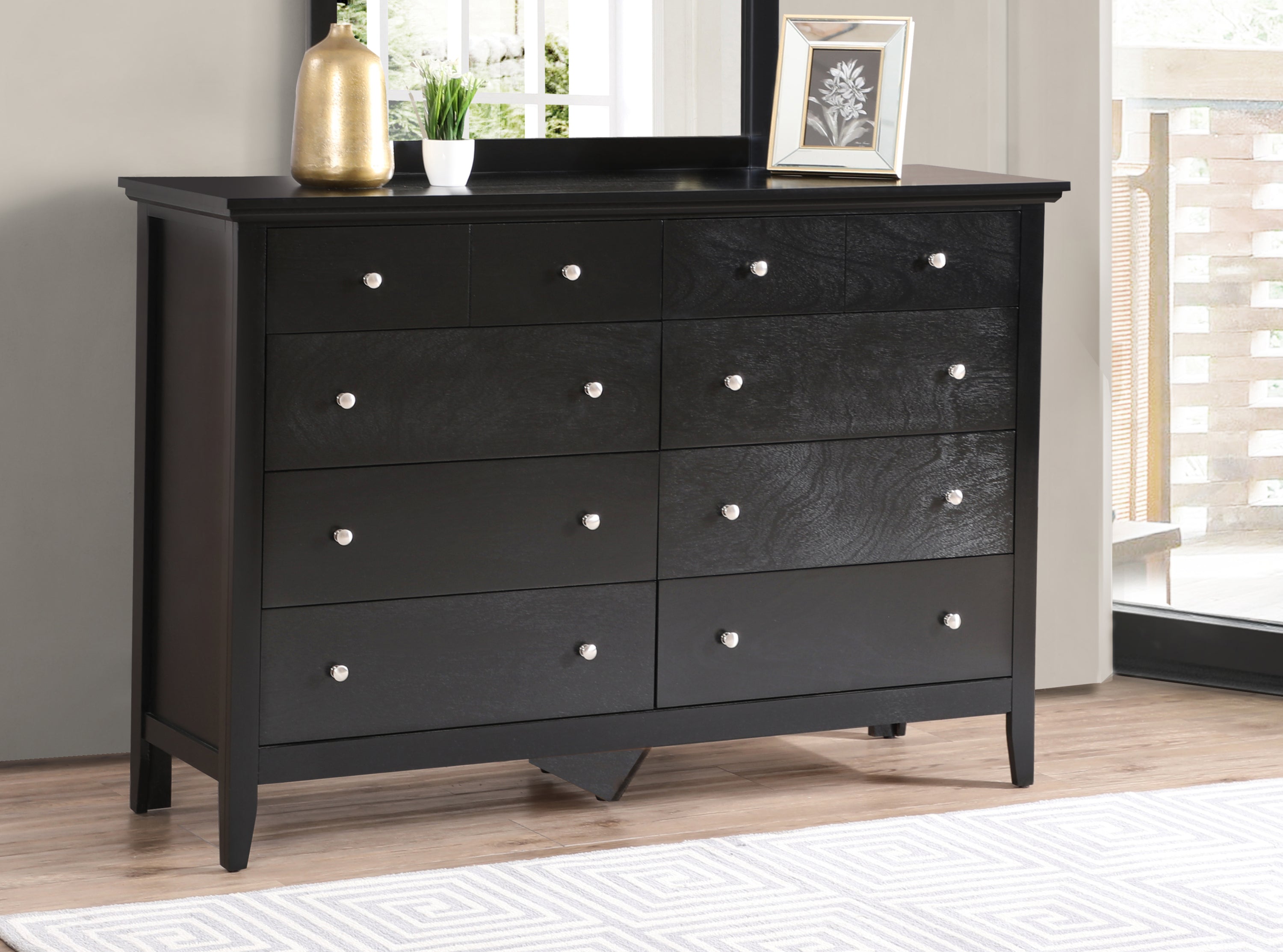 Hammond G5450-D Black Dresser - Stylish & Modern Storage