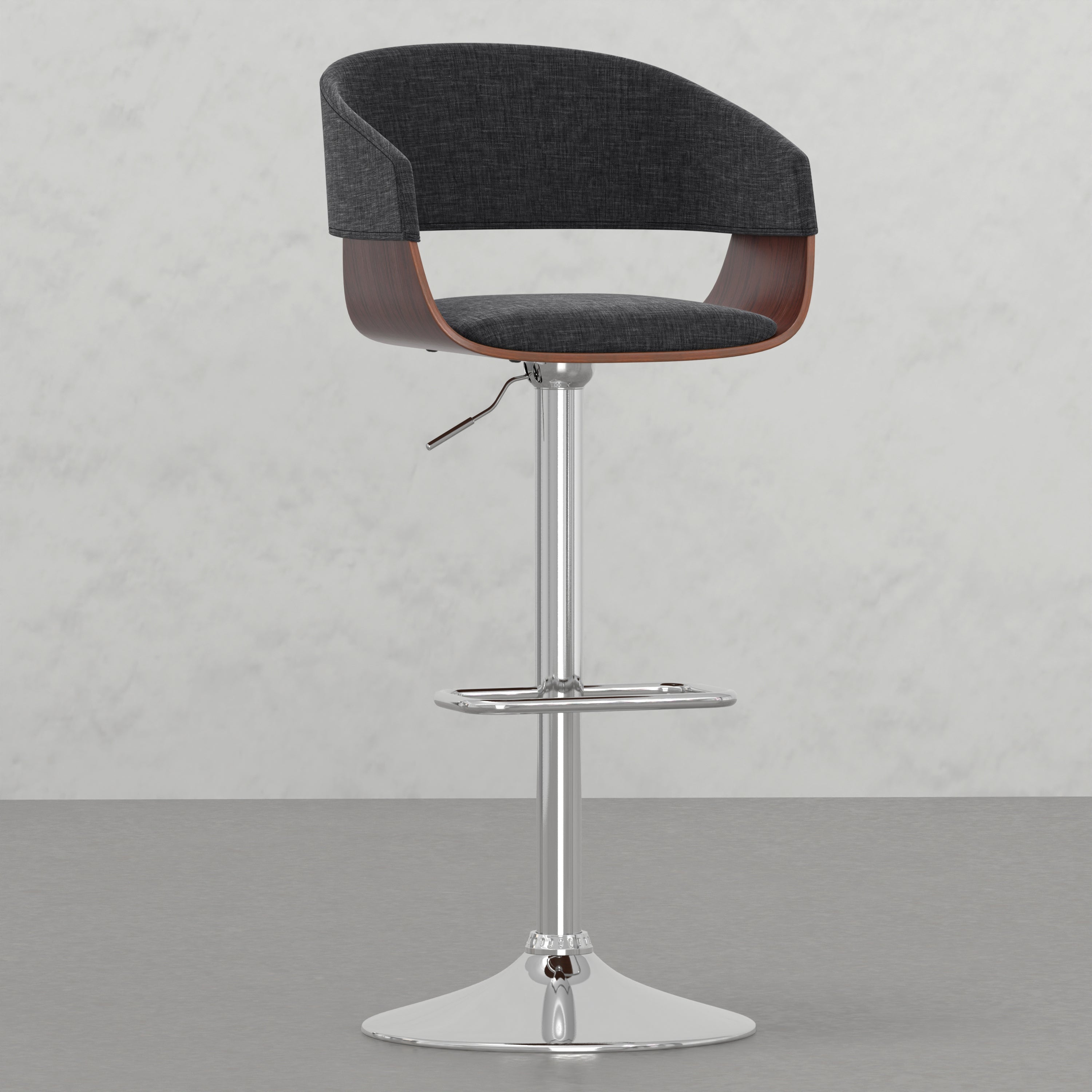 Ridley Adjustable Swivel Bar Stool