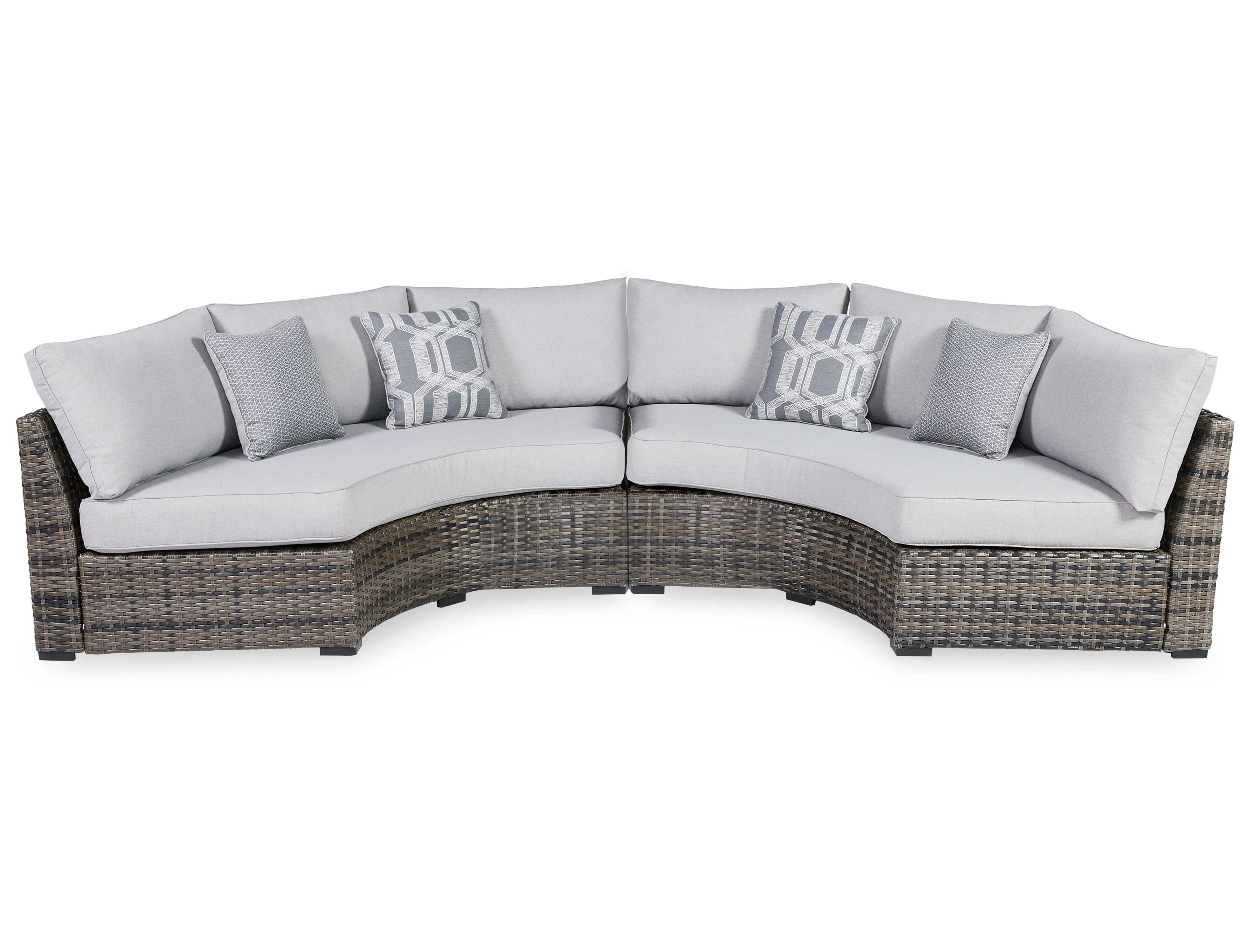 Harbor Court - Outdoor Sectional-Signature Design by Ashley®-American Furniture Outlet