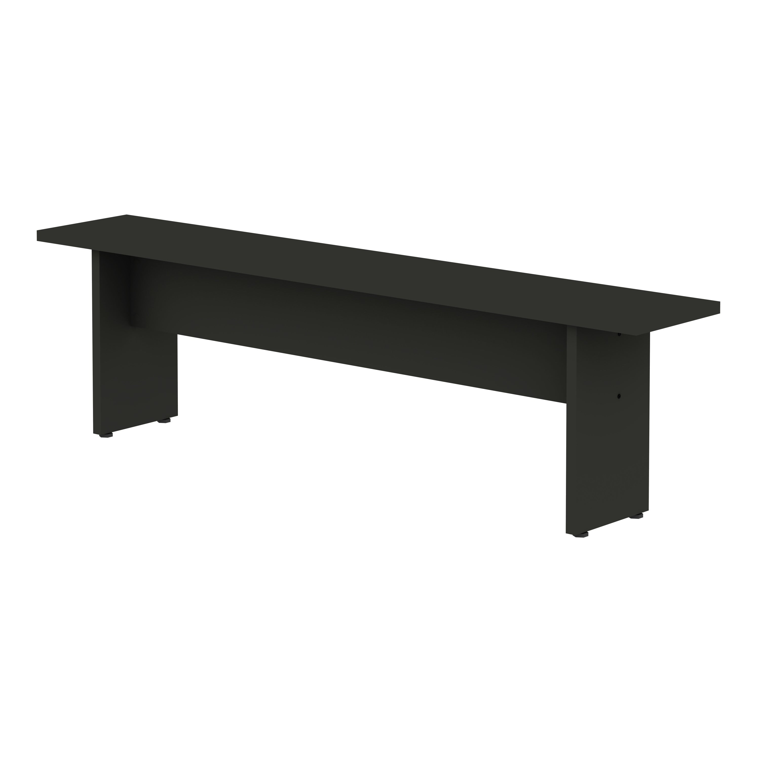 Nomad Charcoal Dining Bench - Modern, Stylish Seating
