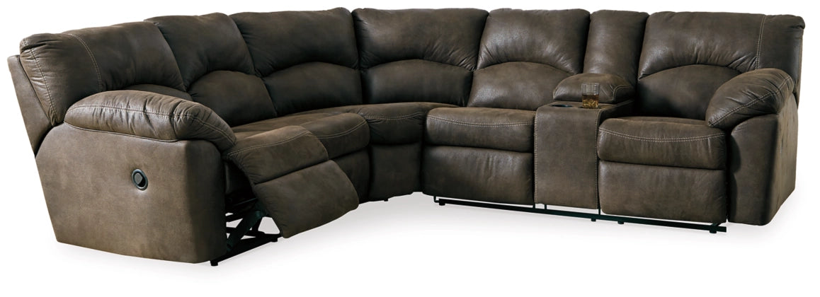 Ashley Tambo 2 Piece Reclining Sectional-Signature Design by Ashley®-American Furniture Outlet