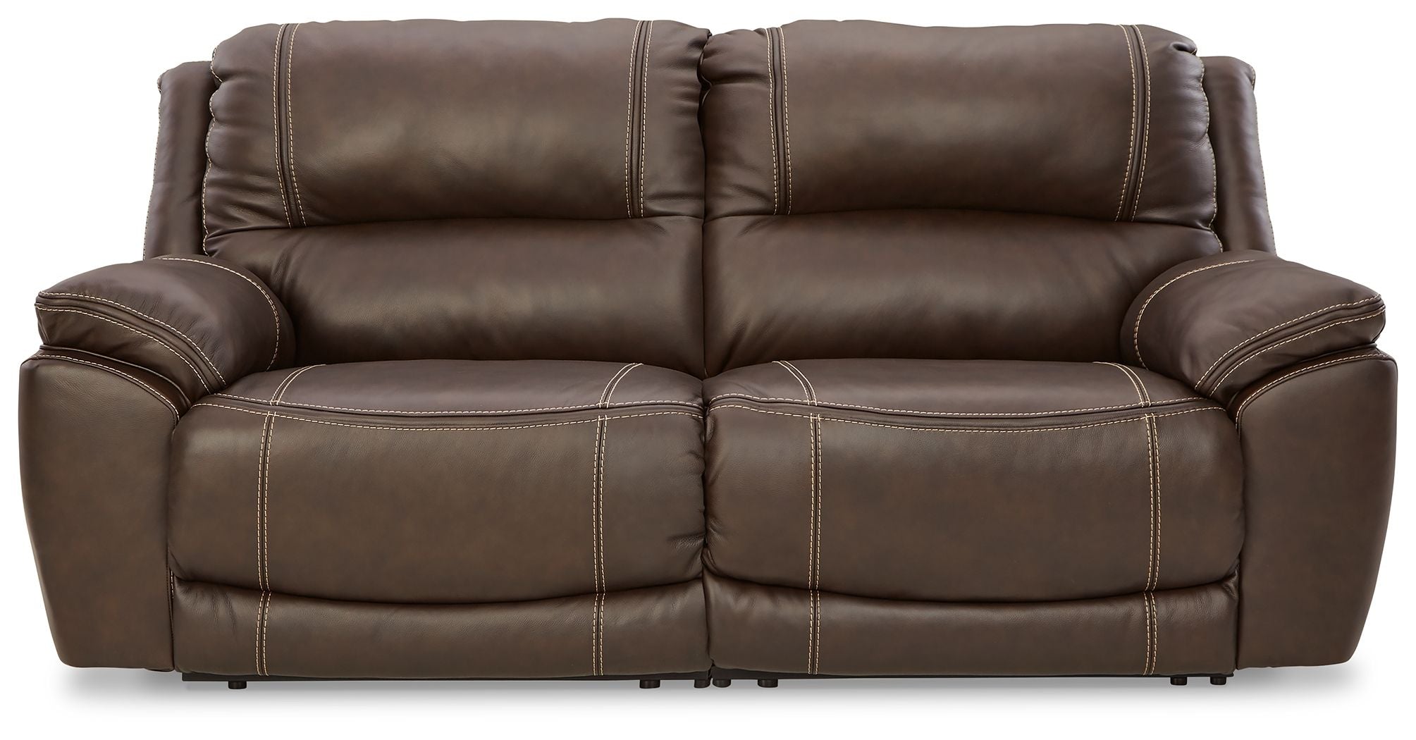 Dunleith Leather Power Reclining Sectional-Signature Design by Ashley®-American Furniture Outlet
