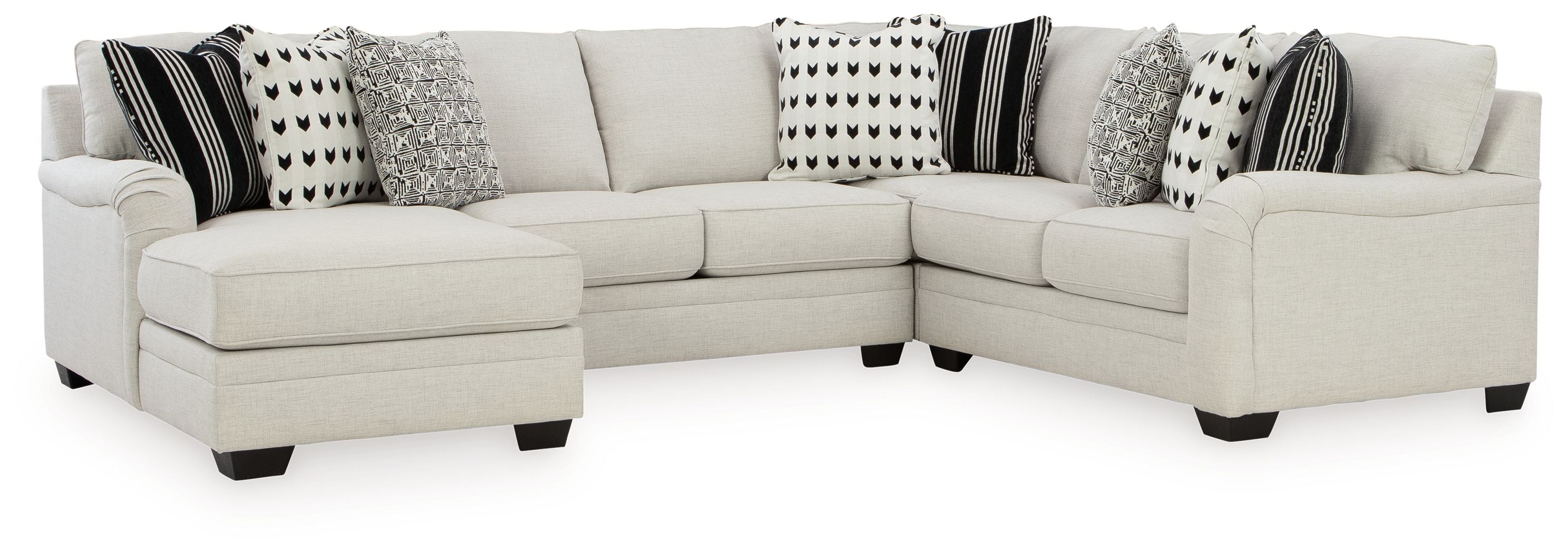 Huntsworth Dove Gray Sectional - Plush Cushions-Signature Design by Ashley®-American Furniture Outlet