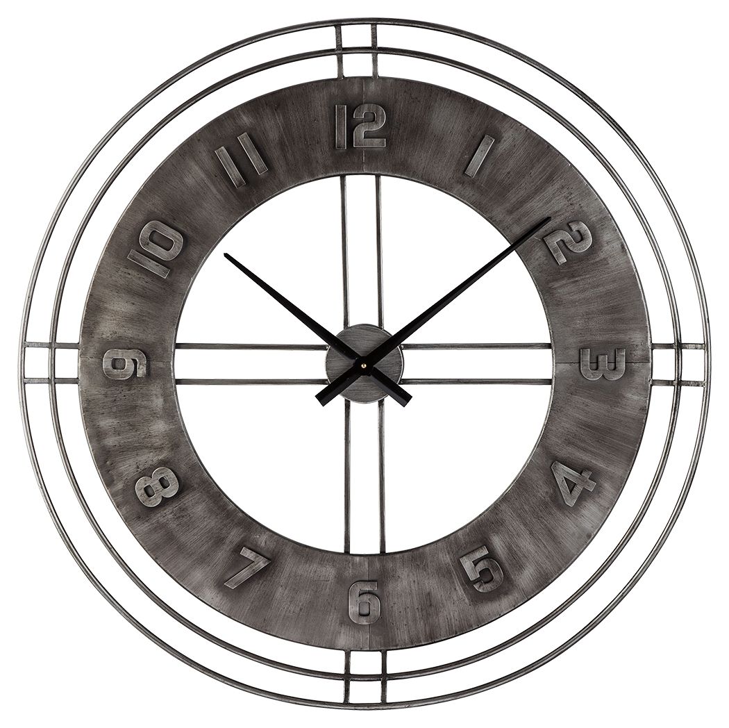 Ana Sofia - Wall Clock - Antique Gray